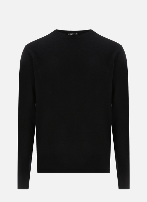 Merino wool sweater BlackAGNÈS B 