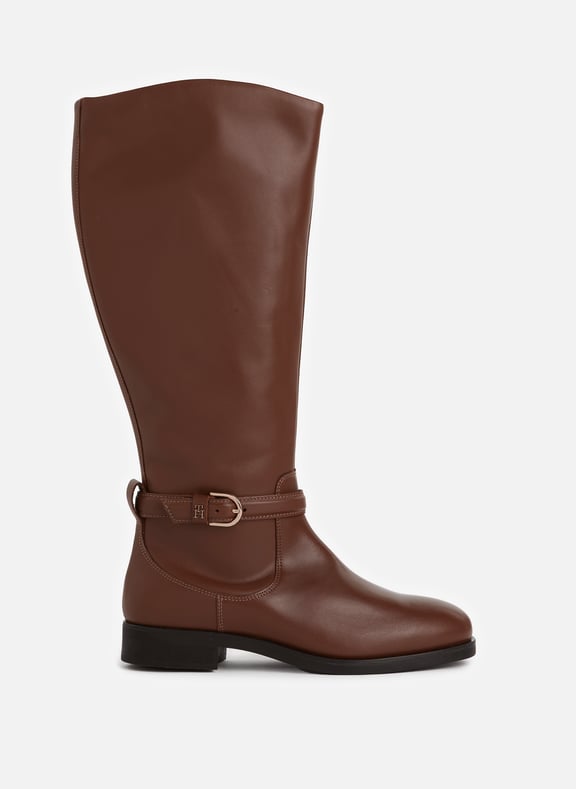 Tommy hilfiger buckle suede 2025 low boots