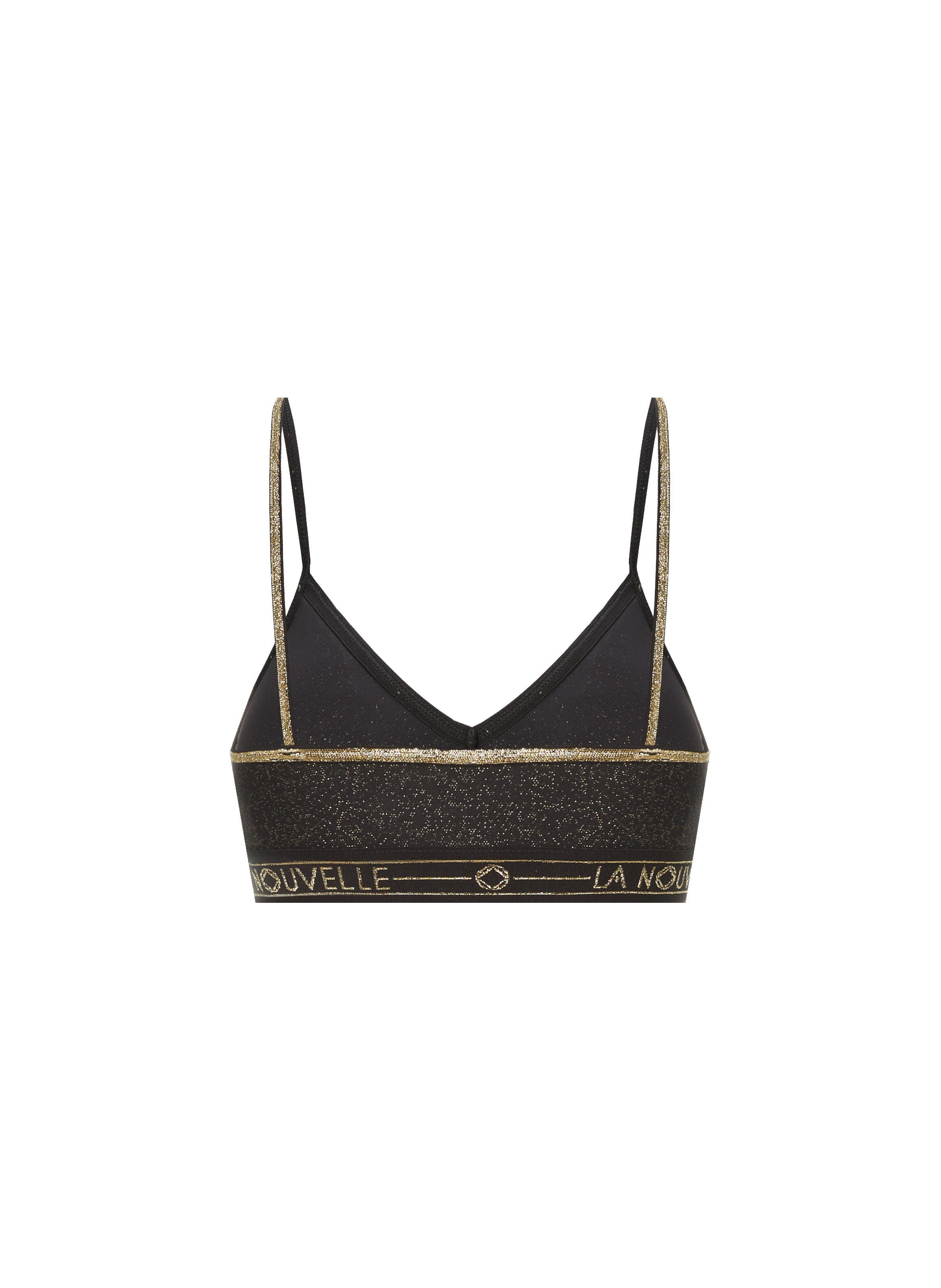 Soutien-gorge pailleté  LA NOUVELLE Noir