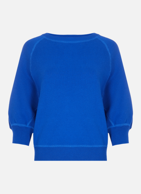 Wide cotton sweater BlueBELLEROSE 
