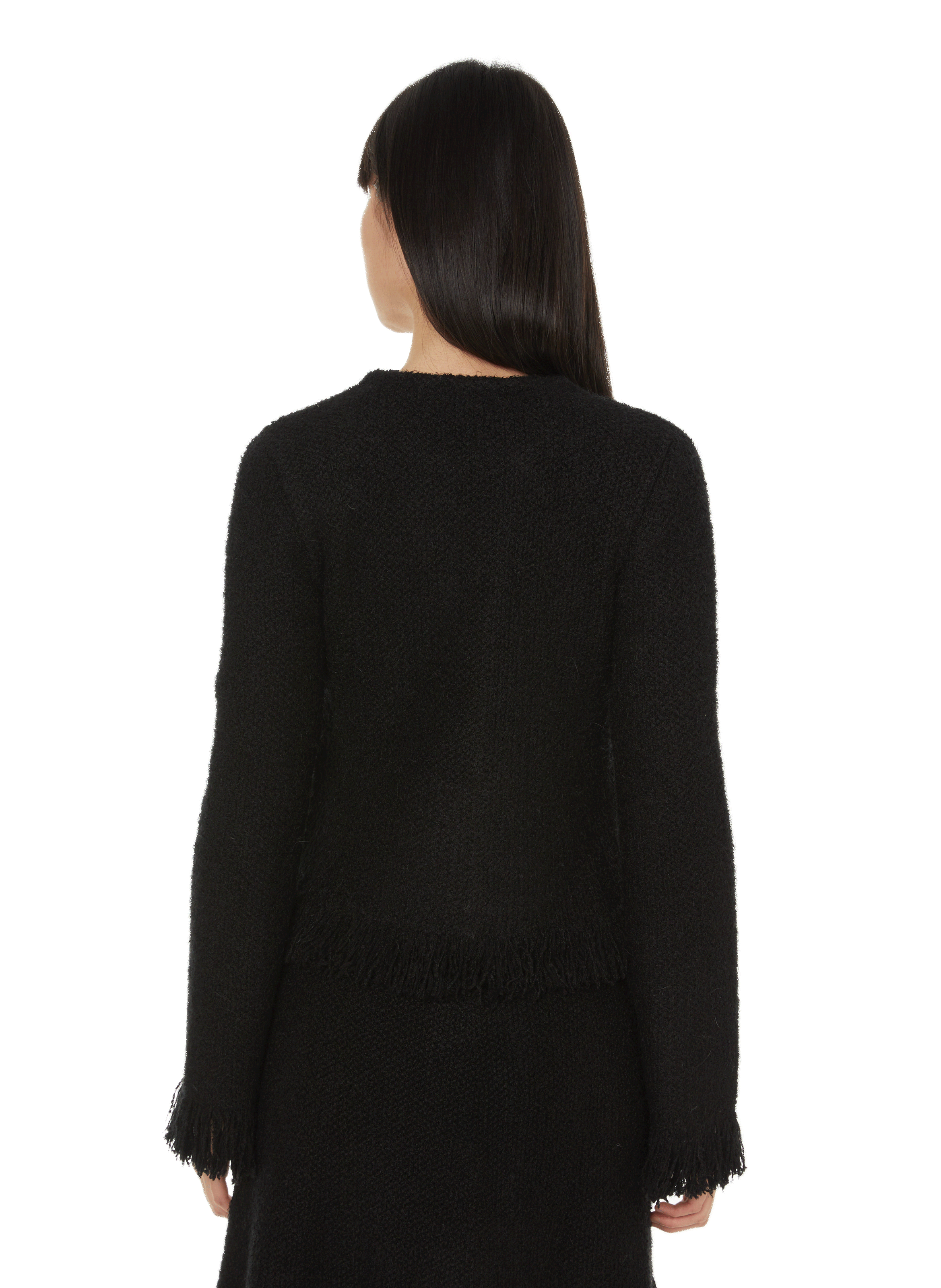 Gilet en laine mélangé CHLOÉ Noir