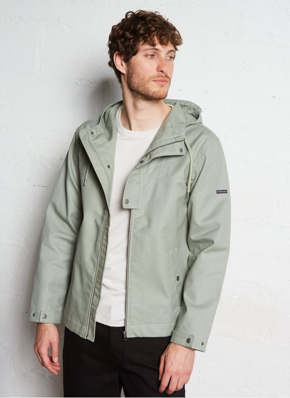 Veste droite en coton Kaki by ARMOR-LUX ARMOR-LUX Veste droite en coton Kaki
