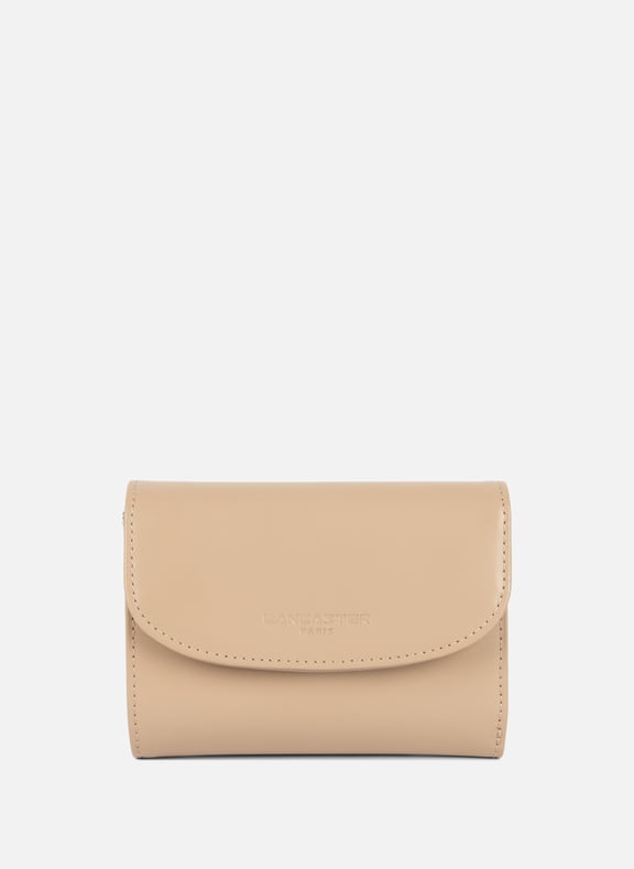 Back to back wallet - Paris PM Beige by LANCASTER LANCASTER Back to back wallet - Paris PM Beige