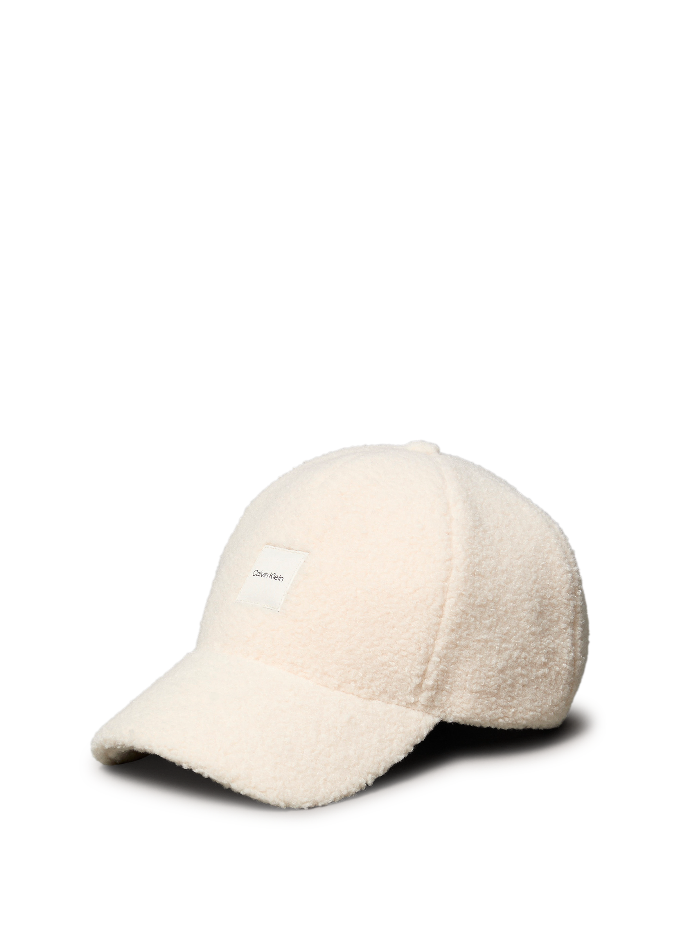 CALVIN KLEIN Textured baseball cap  Beige