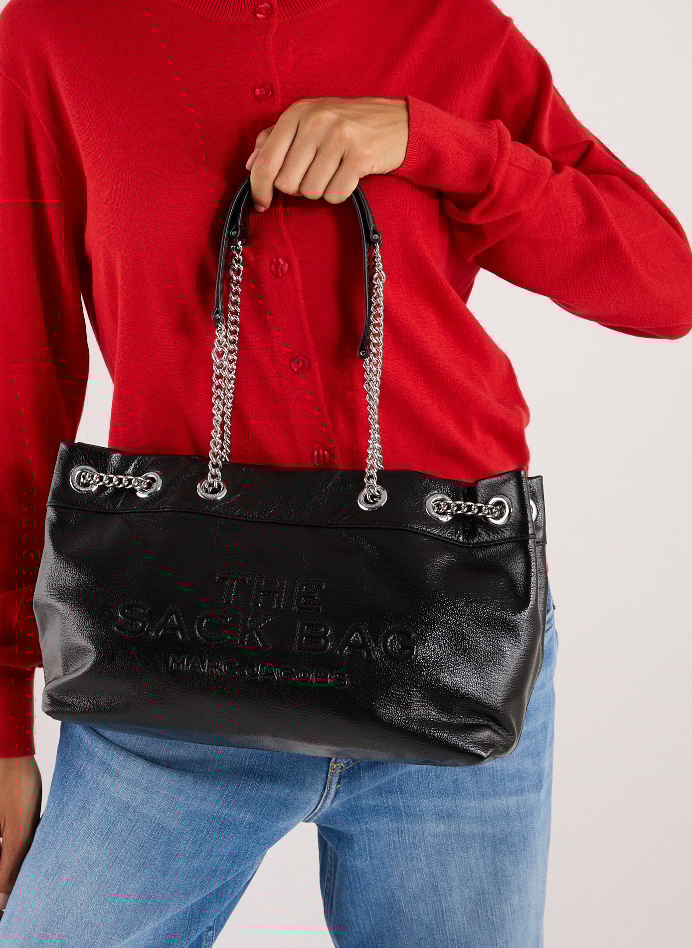 Sac à main The Chain MARC JACOBS Noir