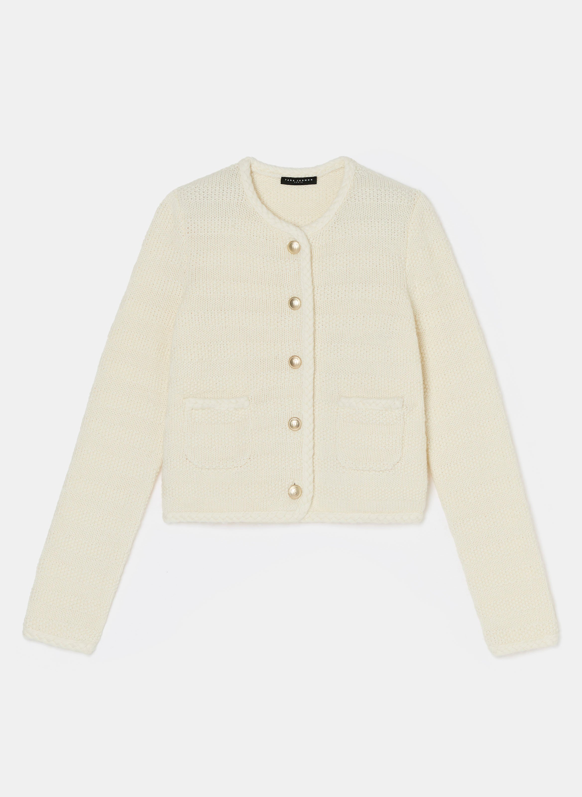 Gilet giuda TARA JARMON Blanc