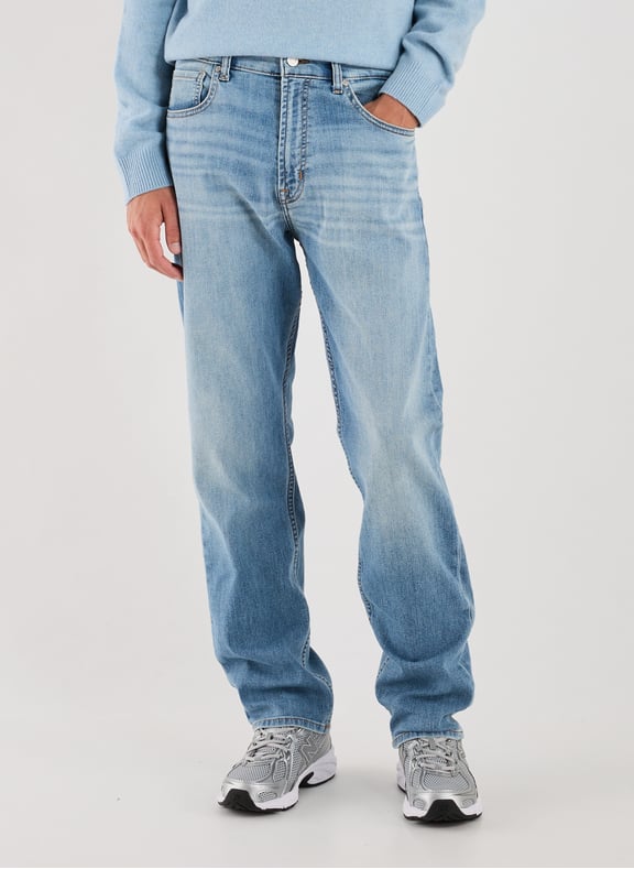 Contrast Jeans Blue by 7 FOR ALL MANKIND 7 FOR ALL MANKIND Contrast Jeans Blue