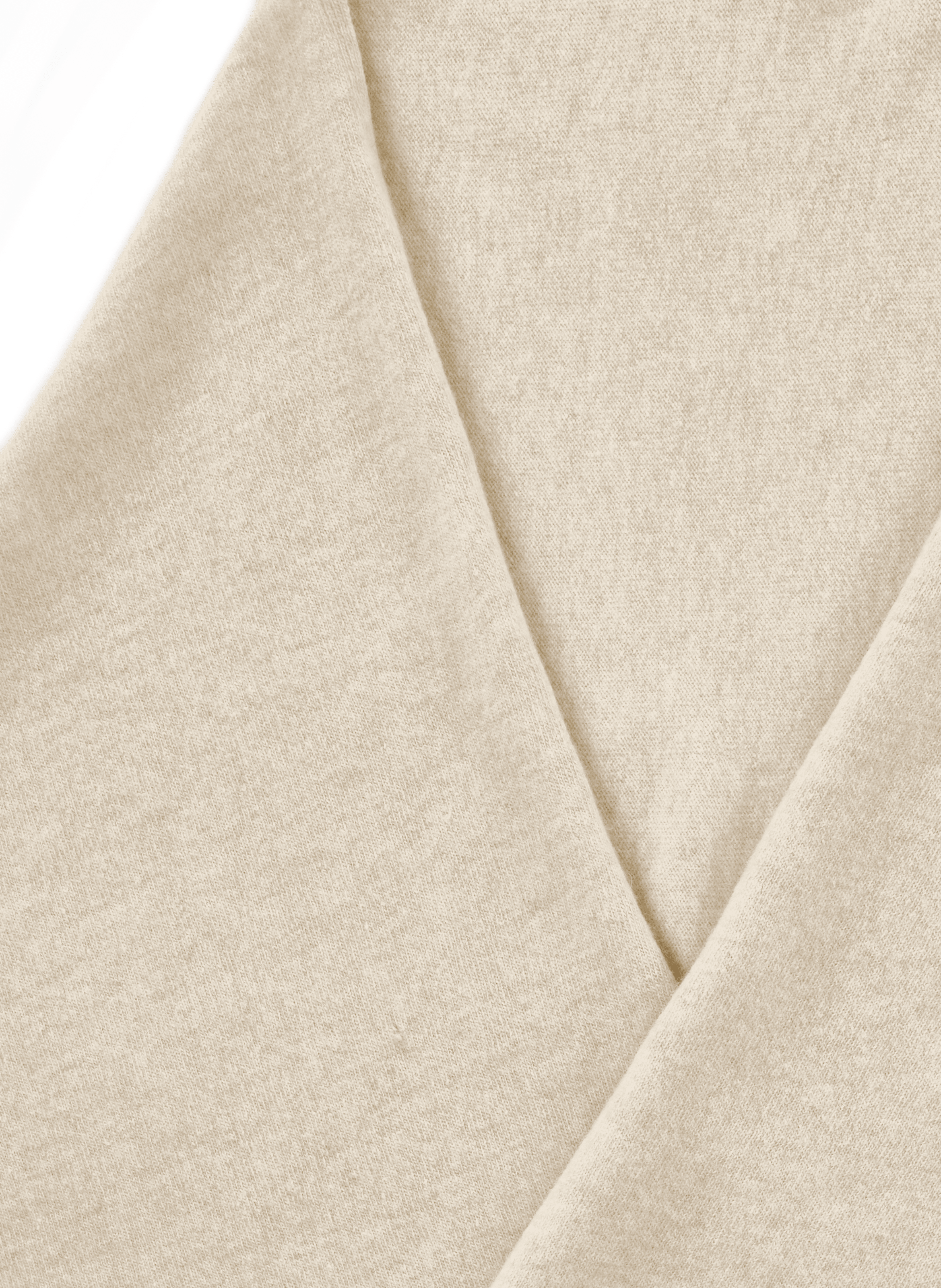 Wool-blend scarf Beige