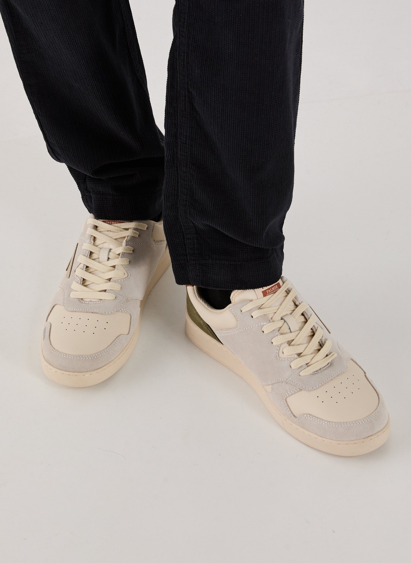 Baskets bi-matière FAGUO Multicolore