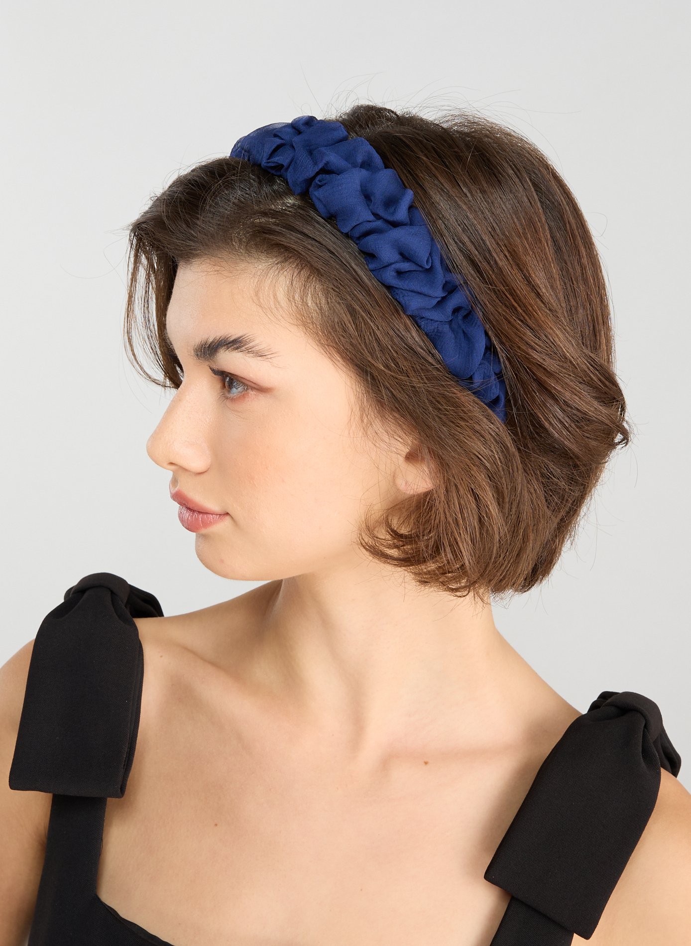 DILARA LATROUS Silk headband Multicolour