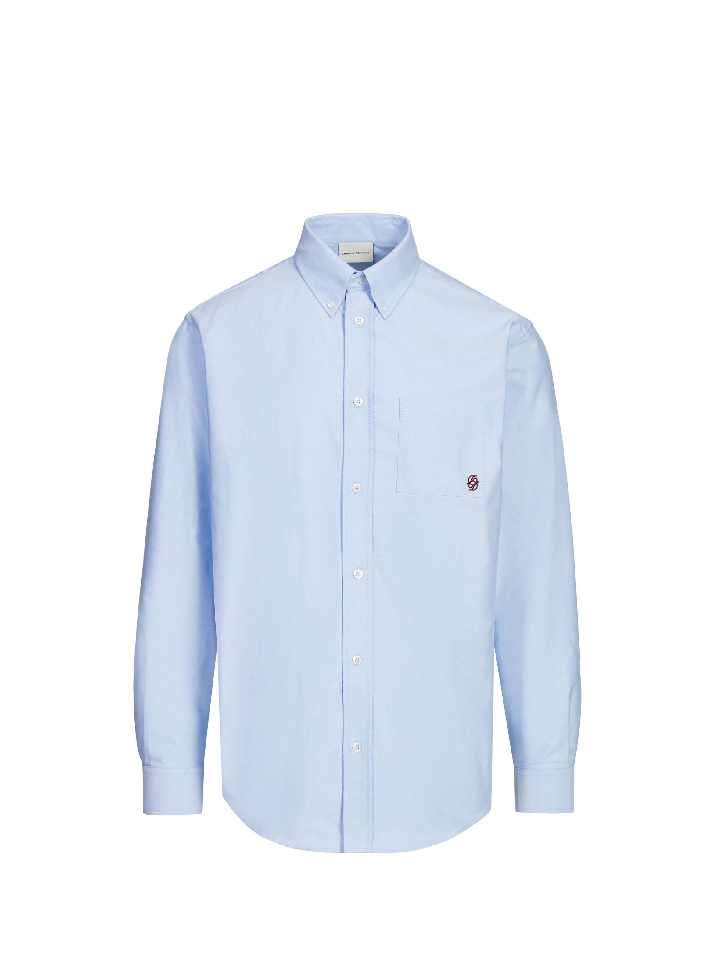 DROLE DE MONSIEUR Cotton shirt Blue