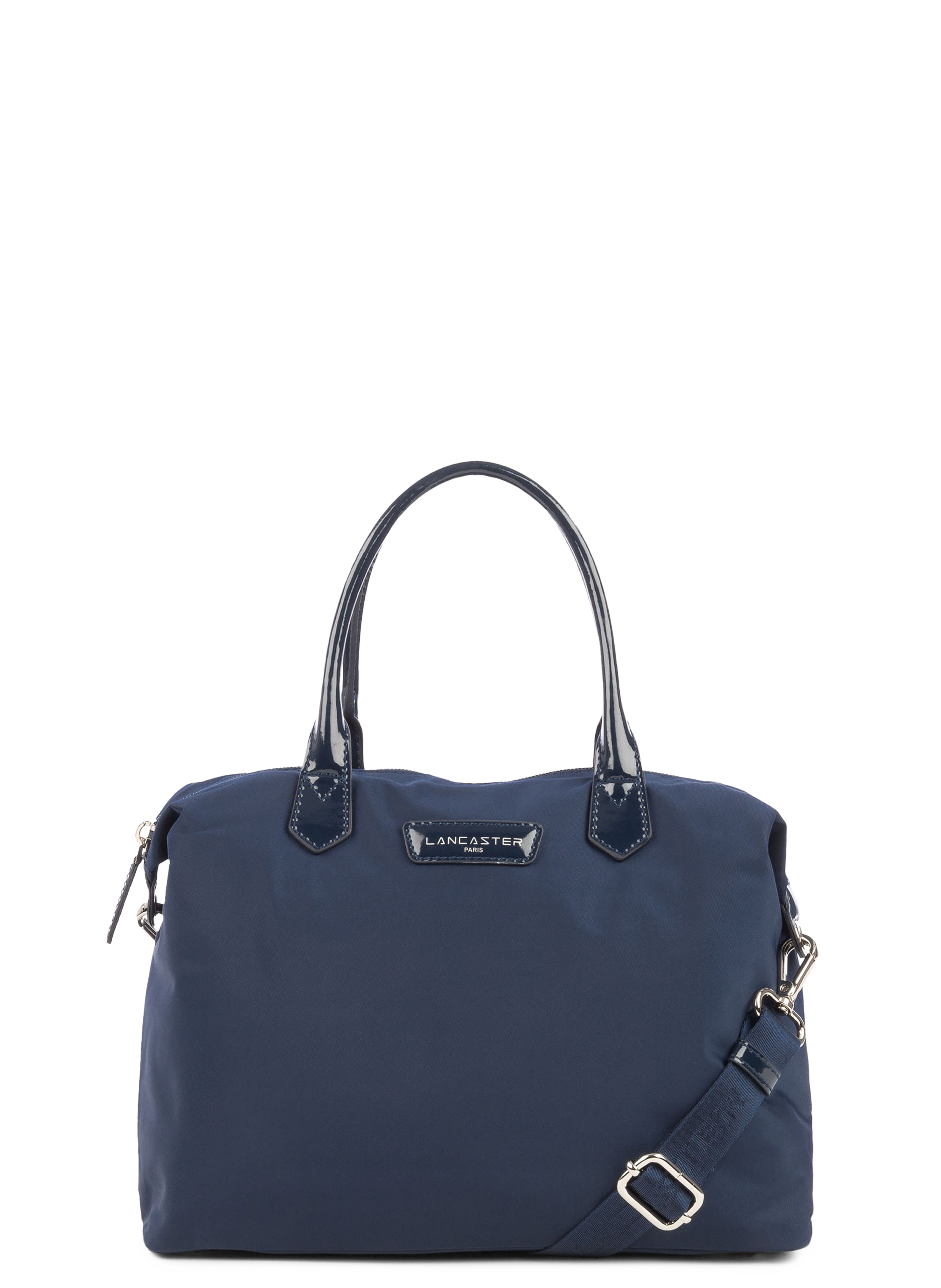 LANCASTER Sac à main - basic verni Bleu