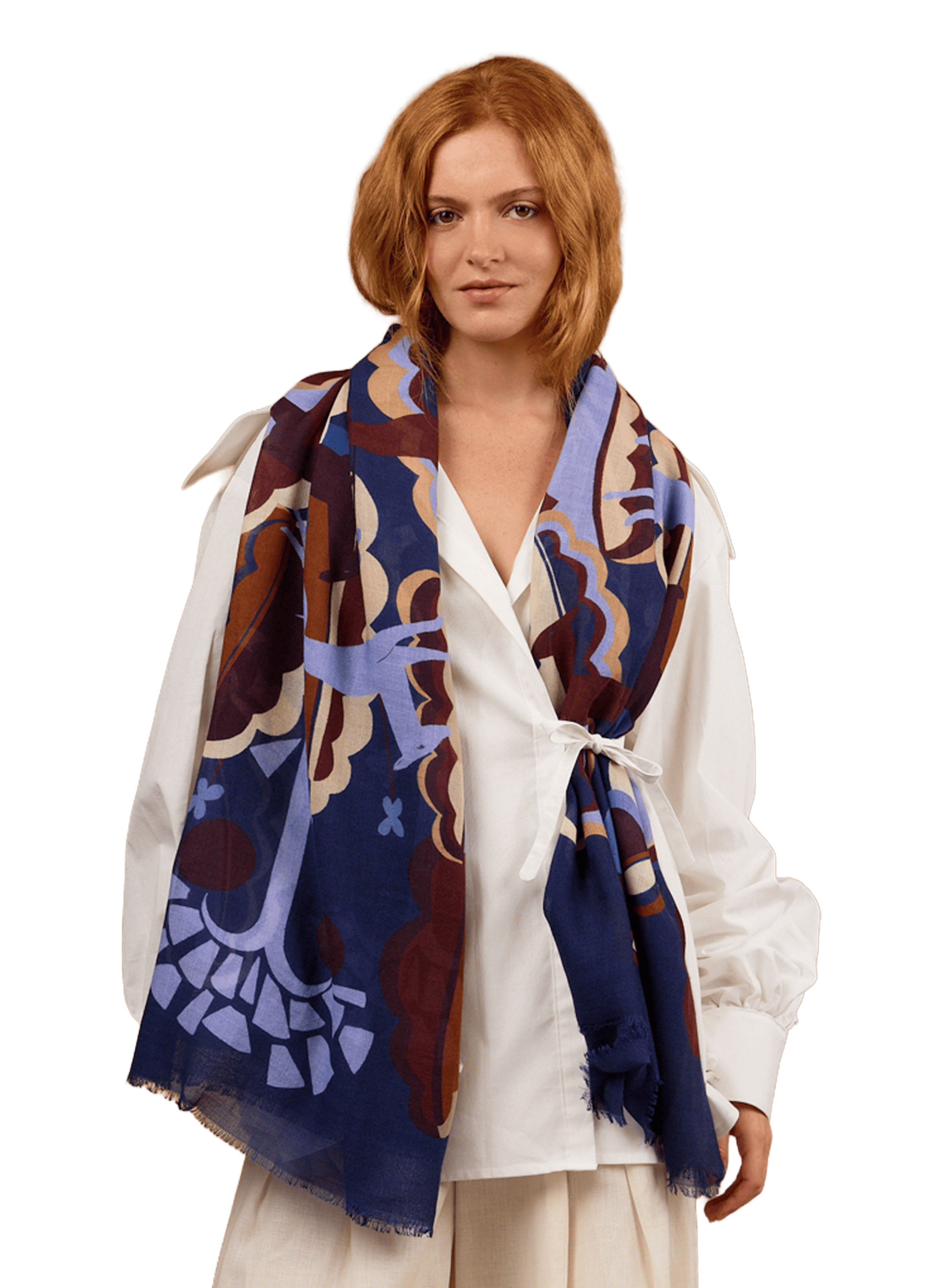 PETITJEAN PARIS Silk scarf Multicolour