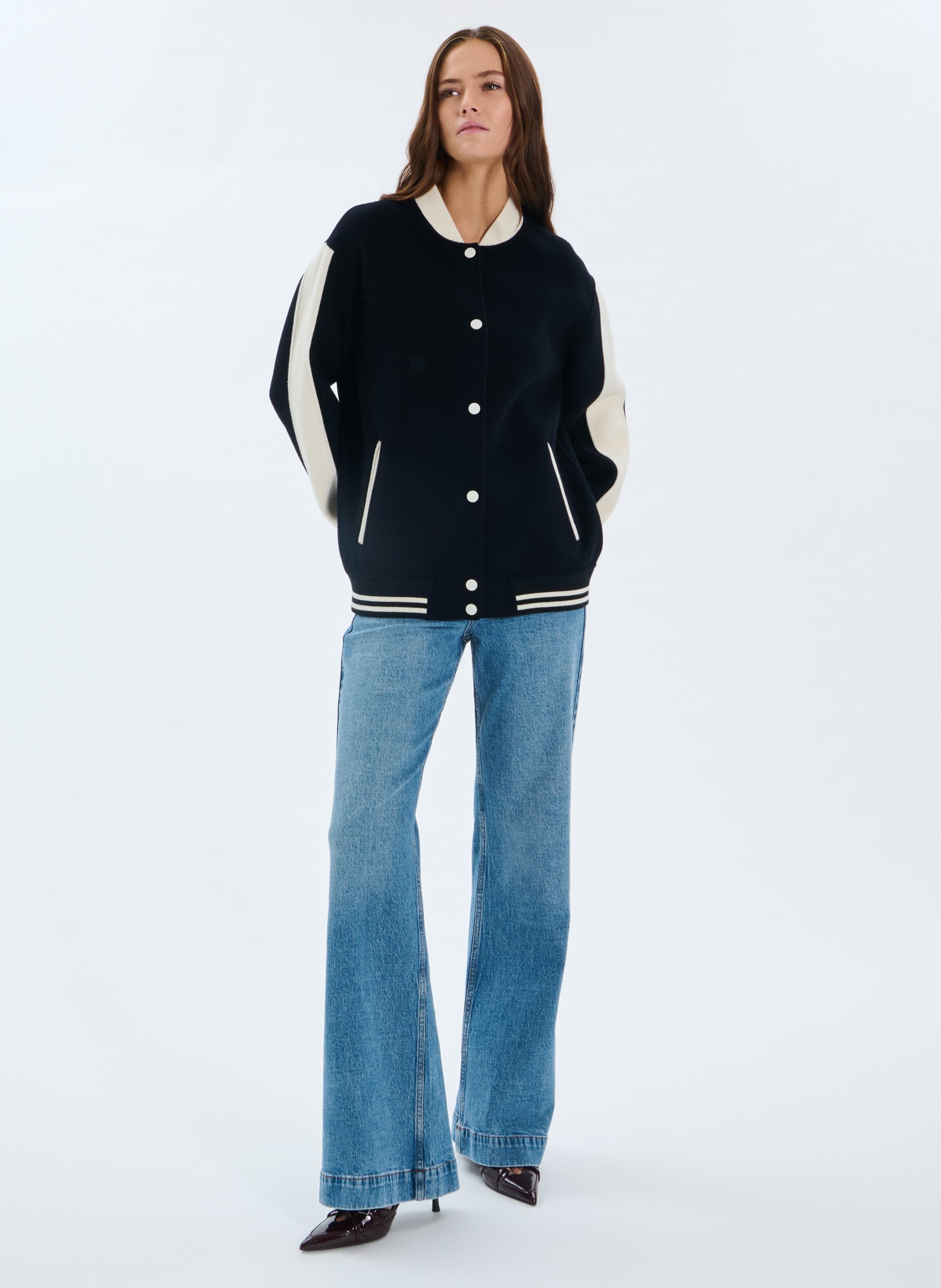 Blouson  bobby ZAPA Bleu