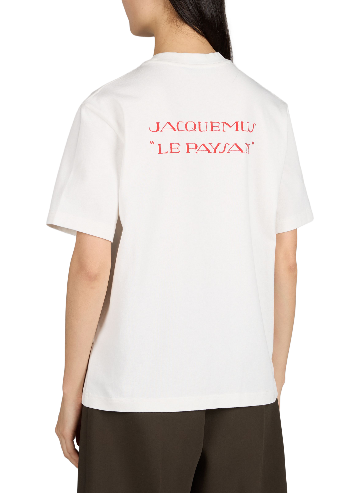 The Farmer Cotton T-shirt JACQUEMUS Beige