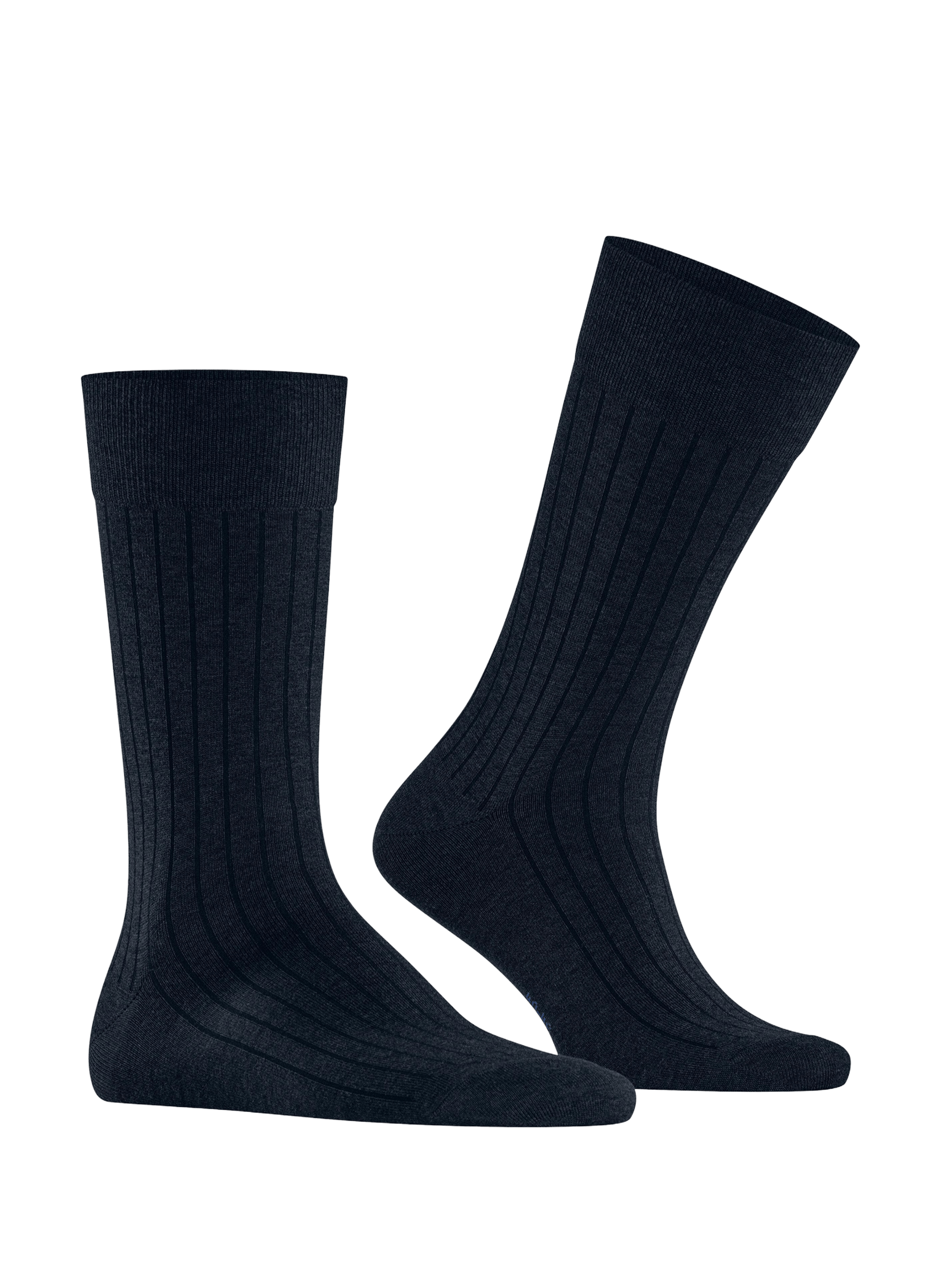 Calcetines altos de algodón mezclado BURLINGTON Azul