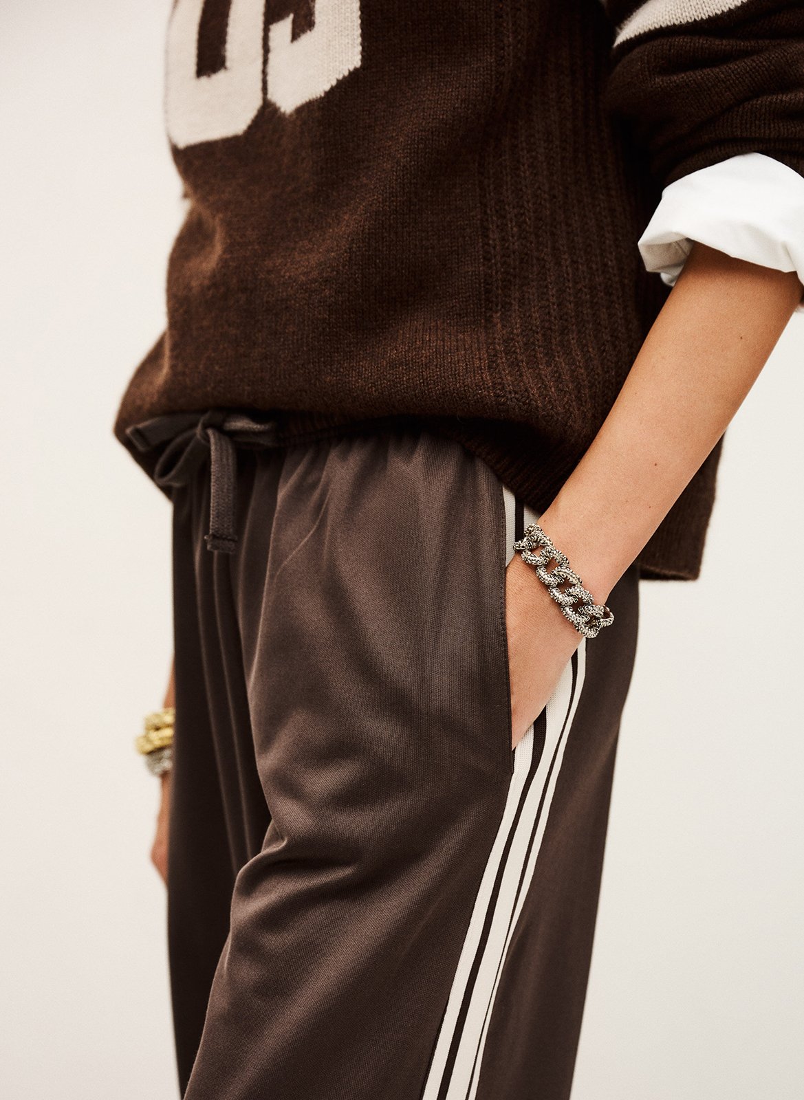 Jogging large joshua BA&SH Marron