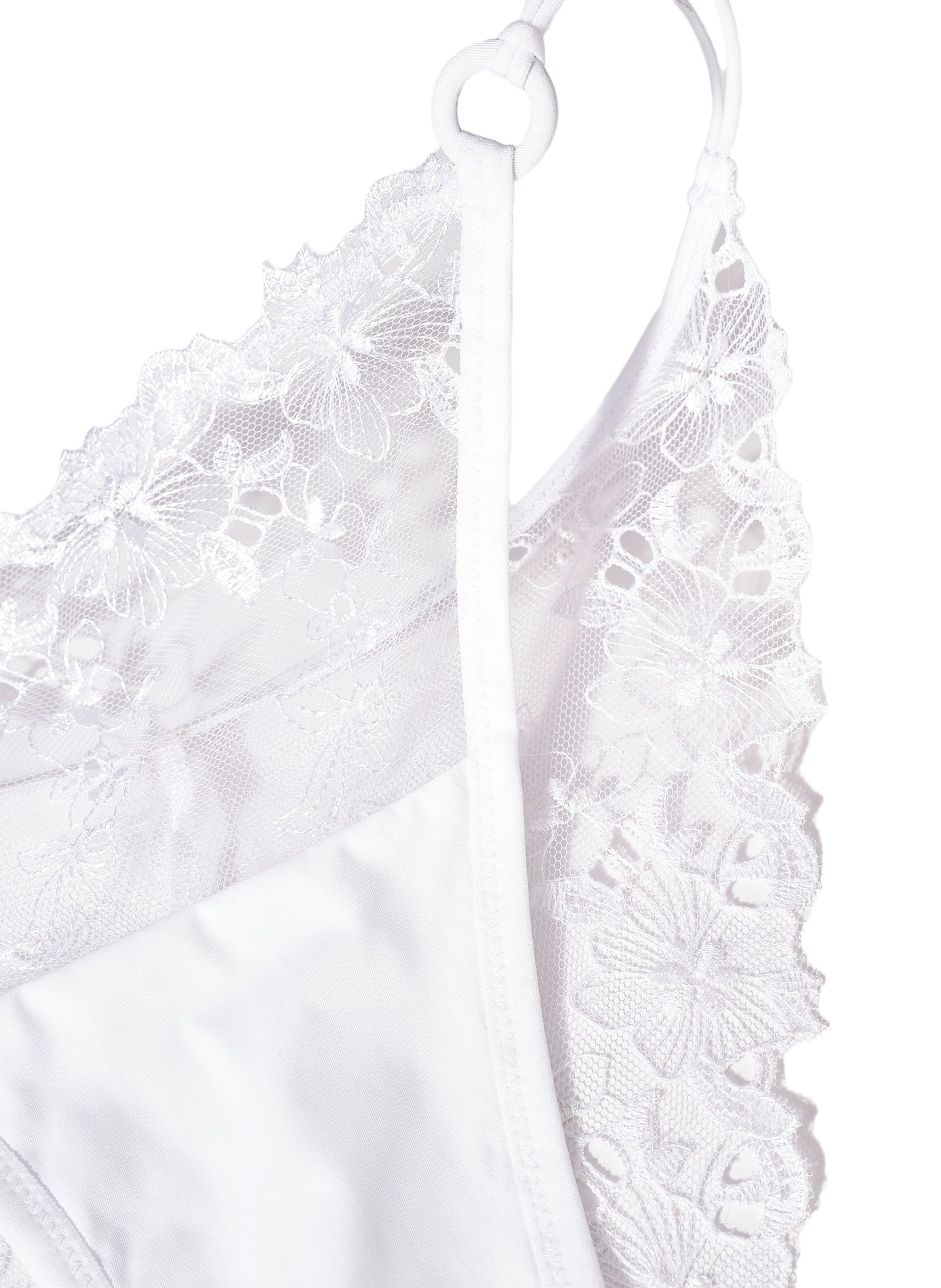 Calypso lace bikini briefs PASSIONATA White