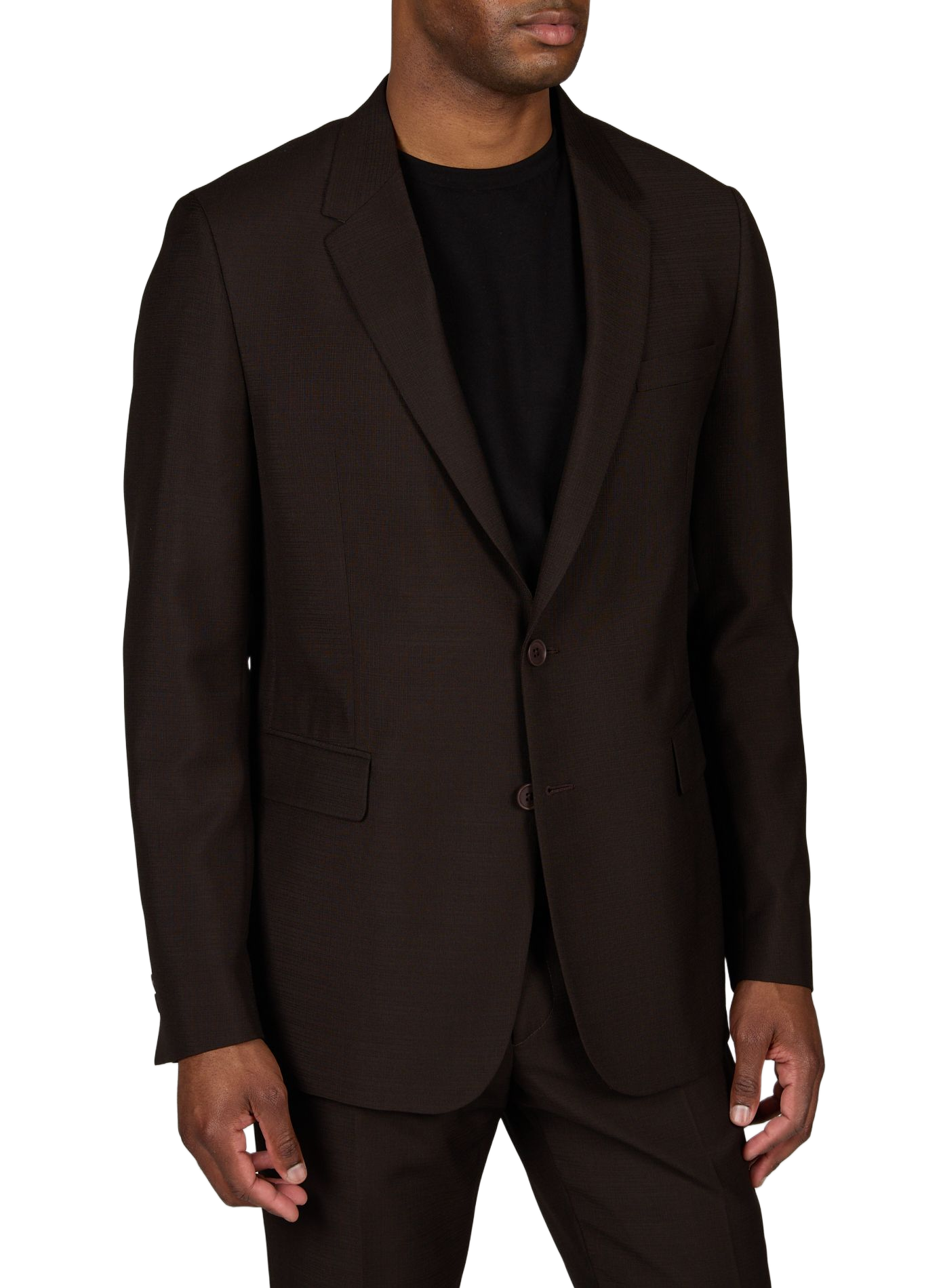 Hilm wool and mohair suit jacket SAISON 1865 Brown