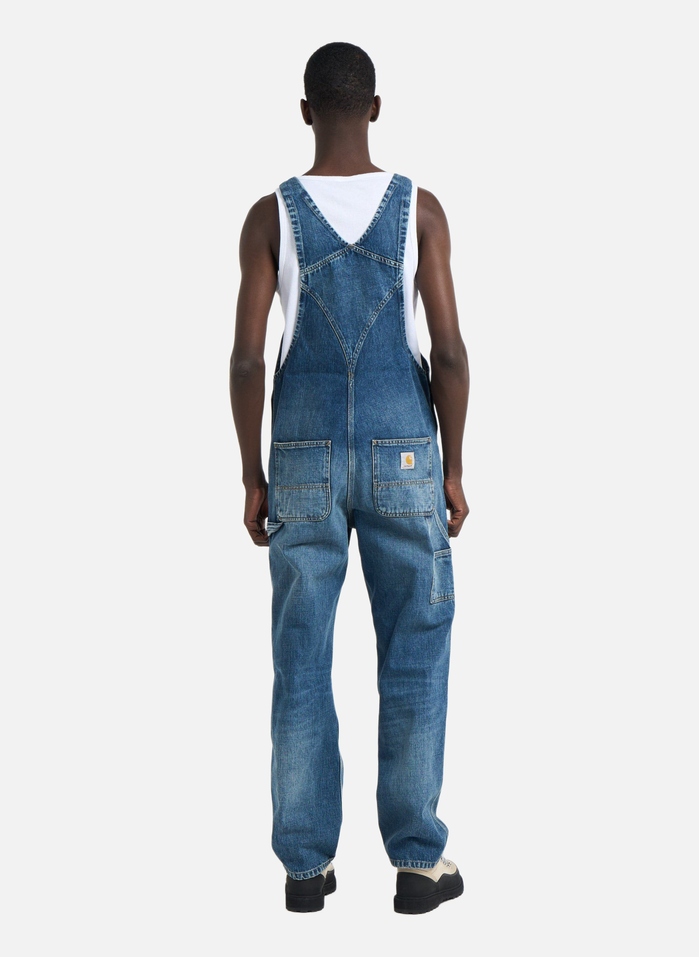 Salopette bib overall CARHARTT WIP Bleu