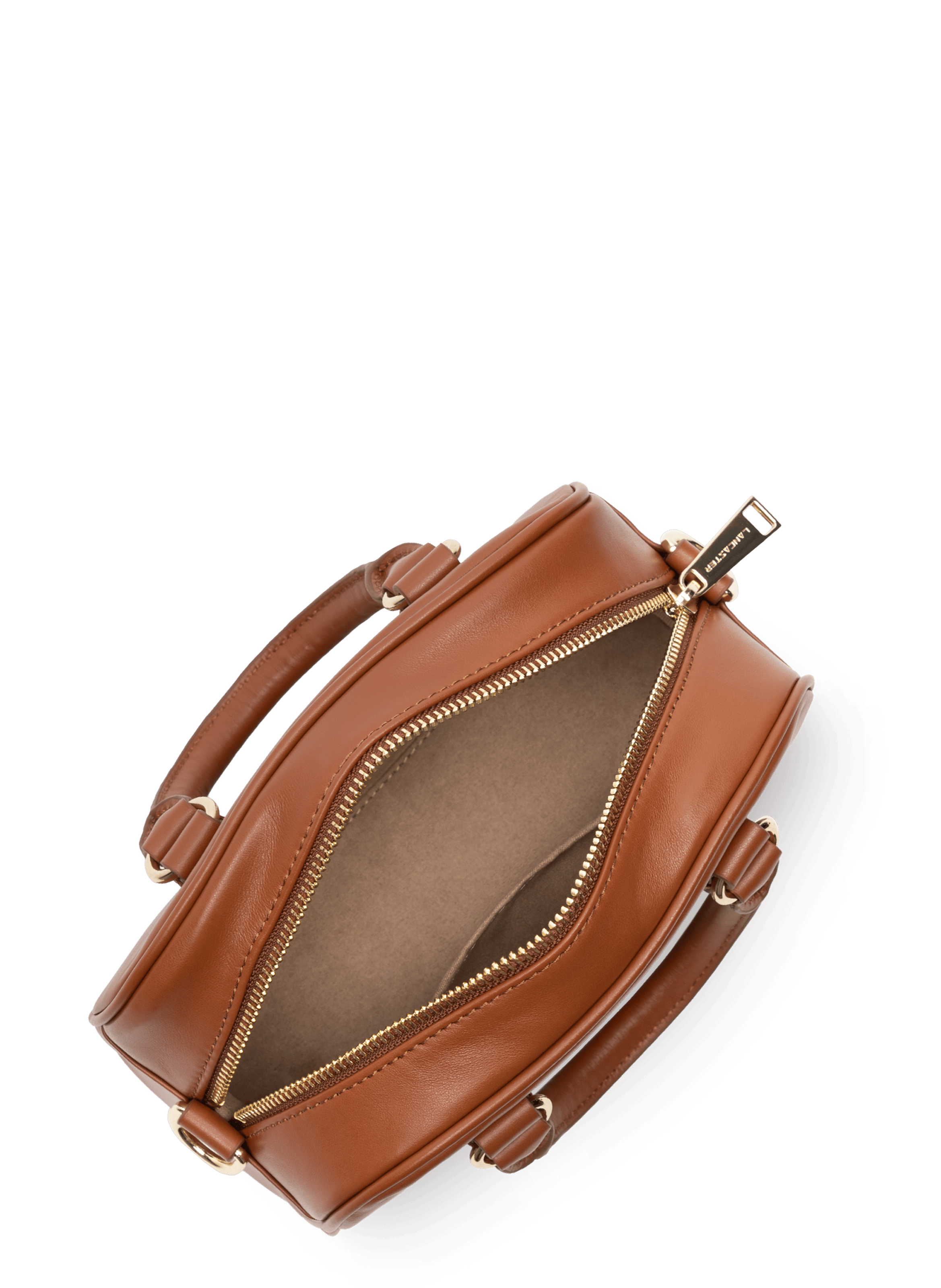 Small bowling bag - donna bow LANCASTER Brown