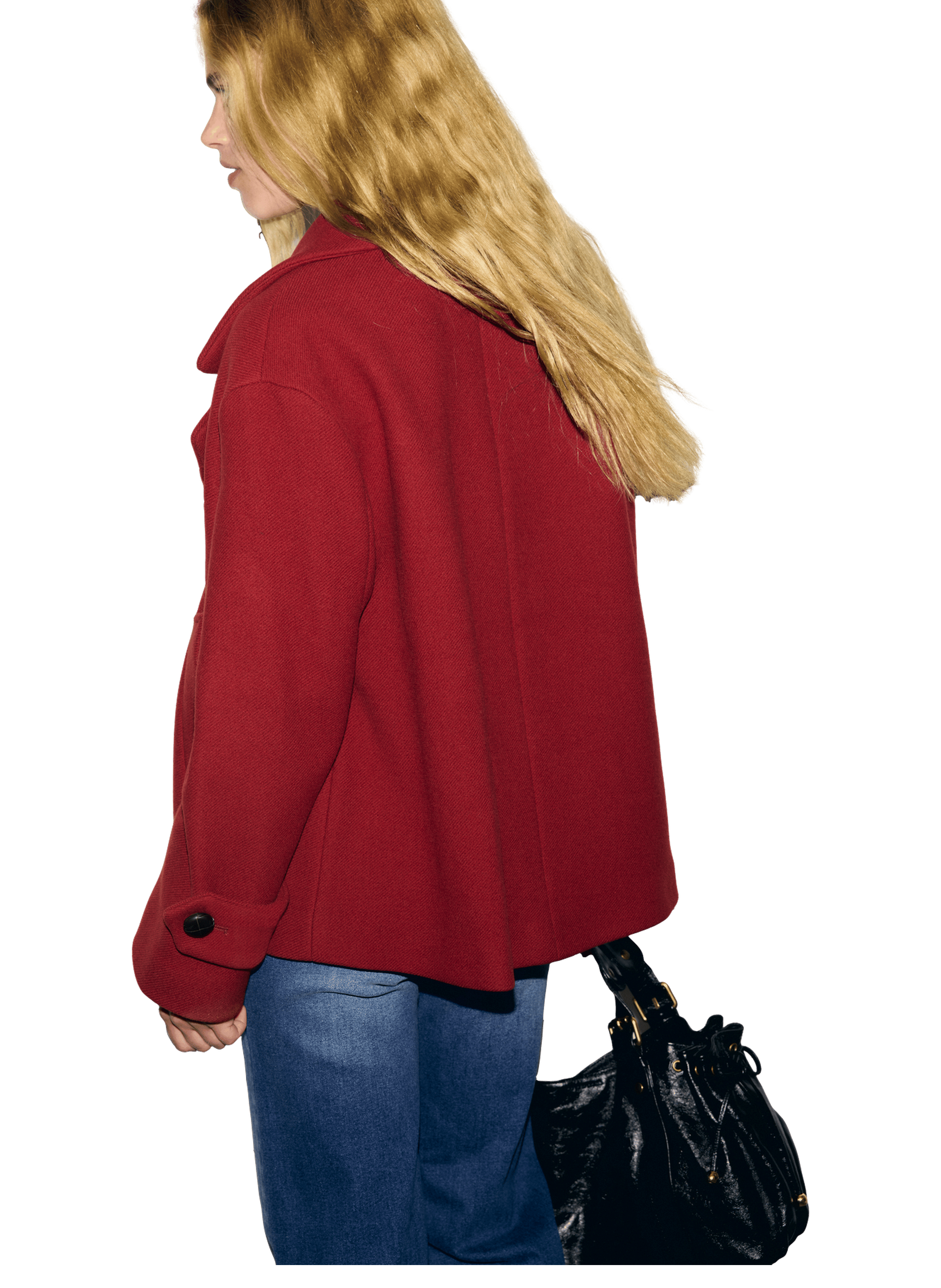 Caban court - alla GERARD DAREL Rouge