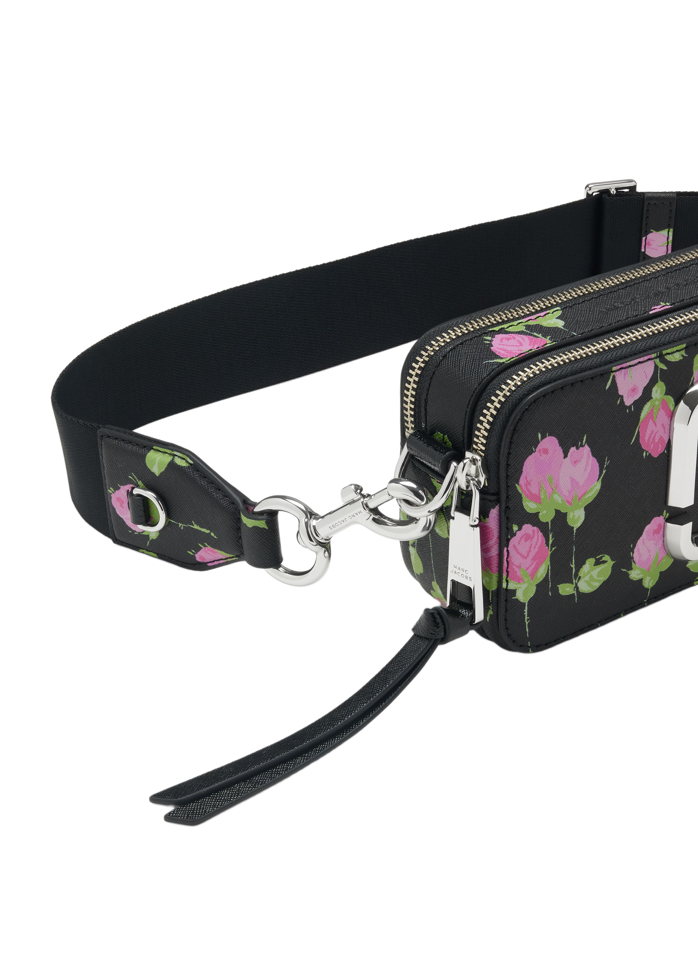Schoudertas The Vintage Floral Snapshot MARC JACOBS Zwart