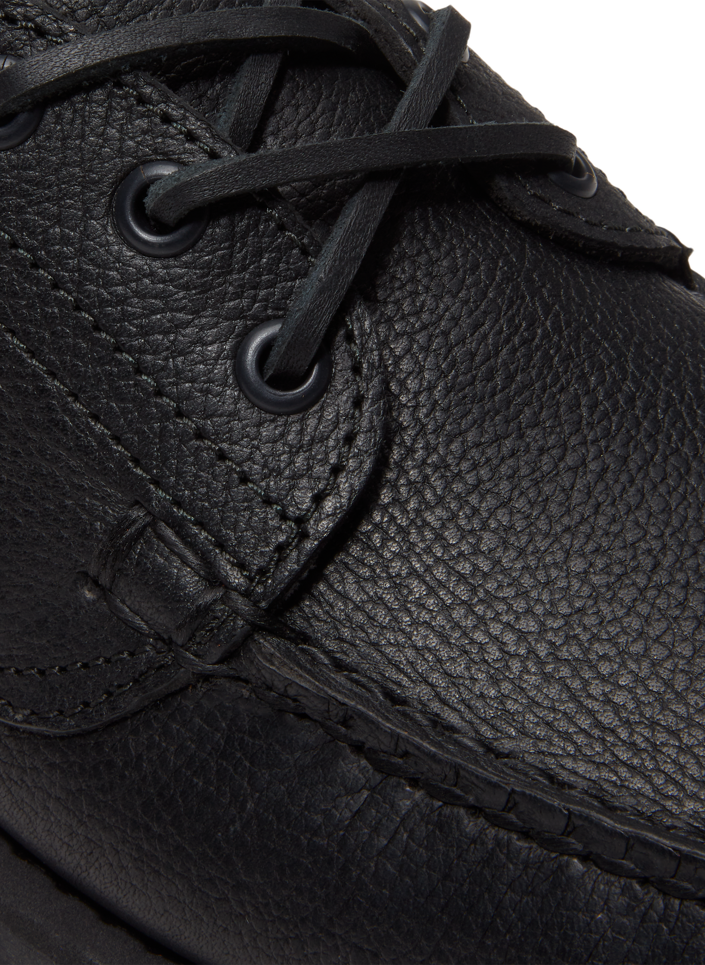 Scalloped leather loafers TIMBERLAND Black