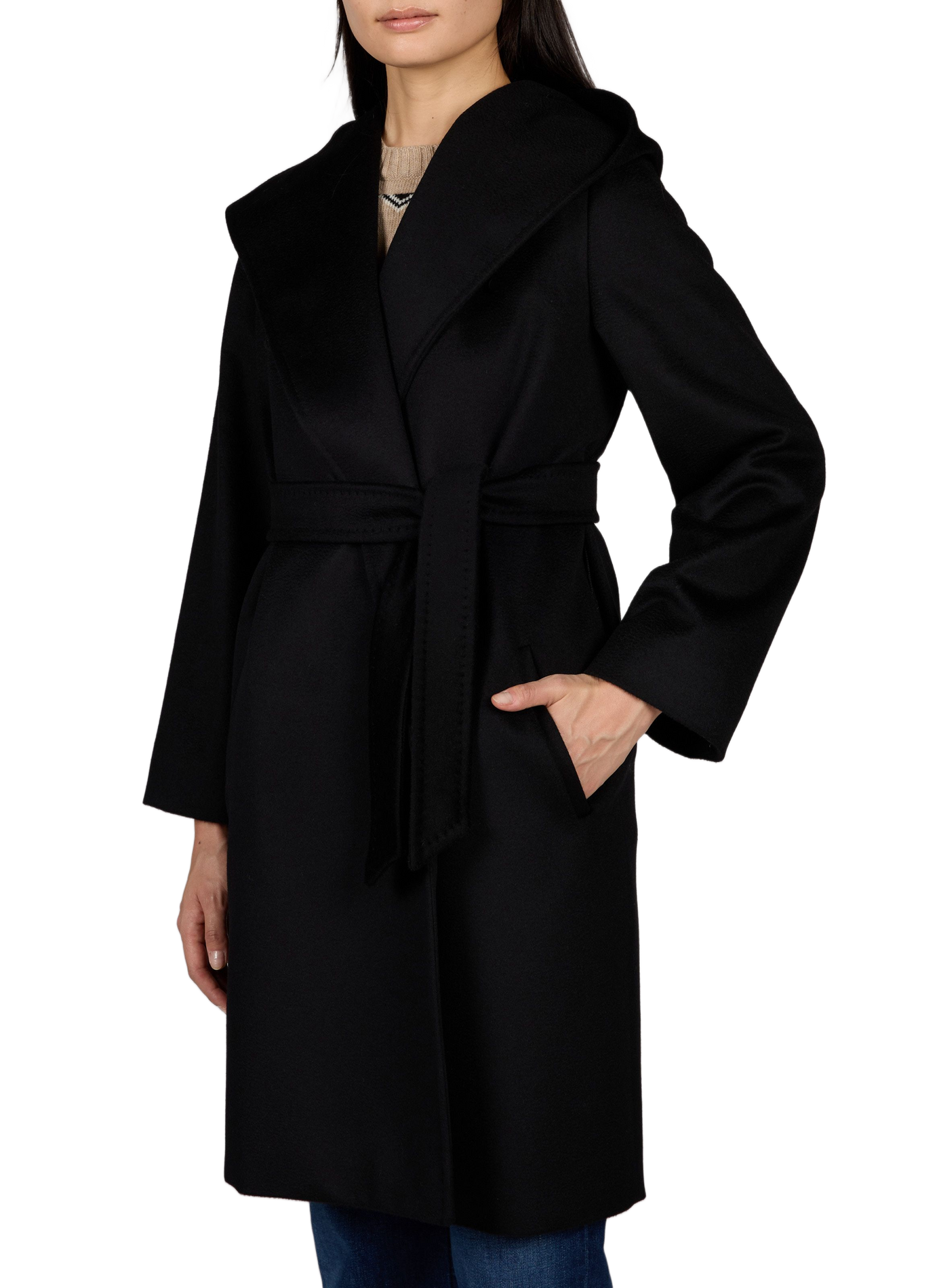 NEWMANG wool coat MAX MARA STUDIO Black