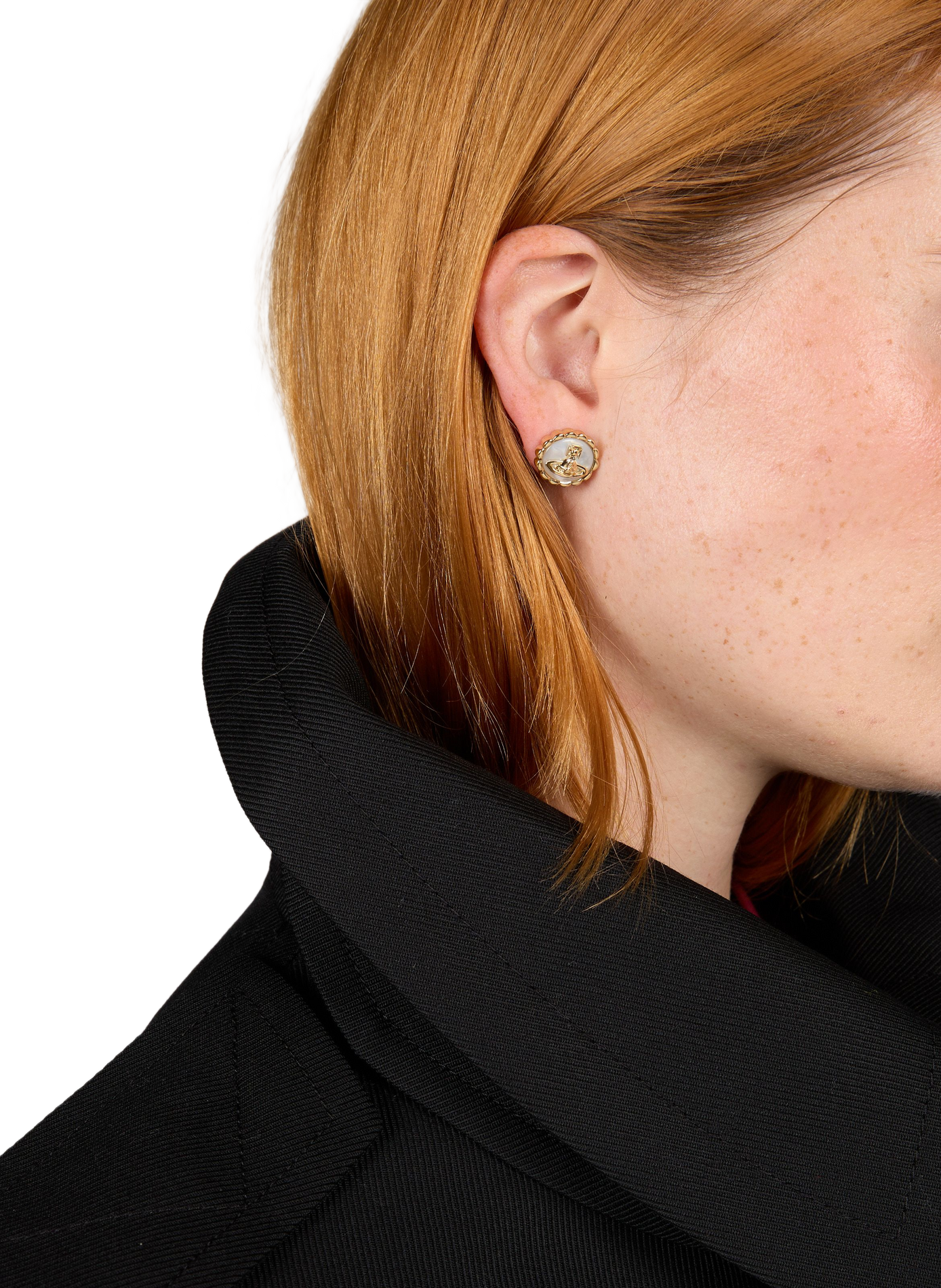 Boucles d'oreilles Bluma en laiton VIVIENNE WESTWOOD Doré