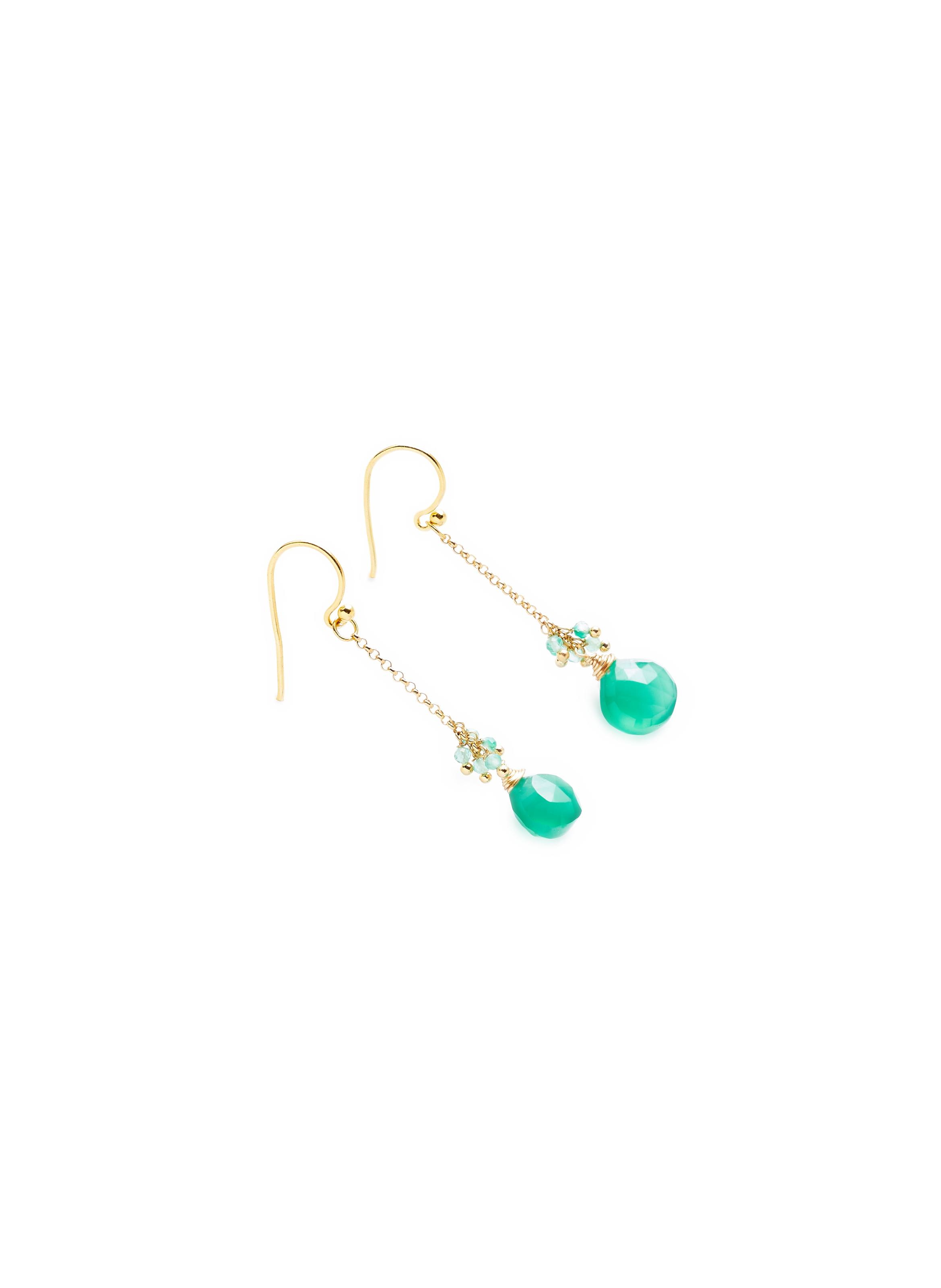 Julia S earrings LILO Green