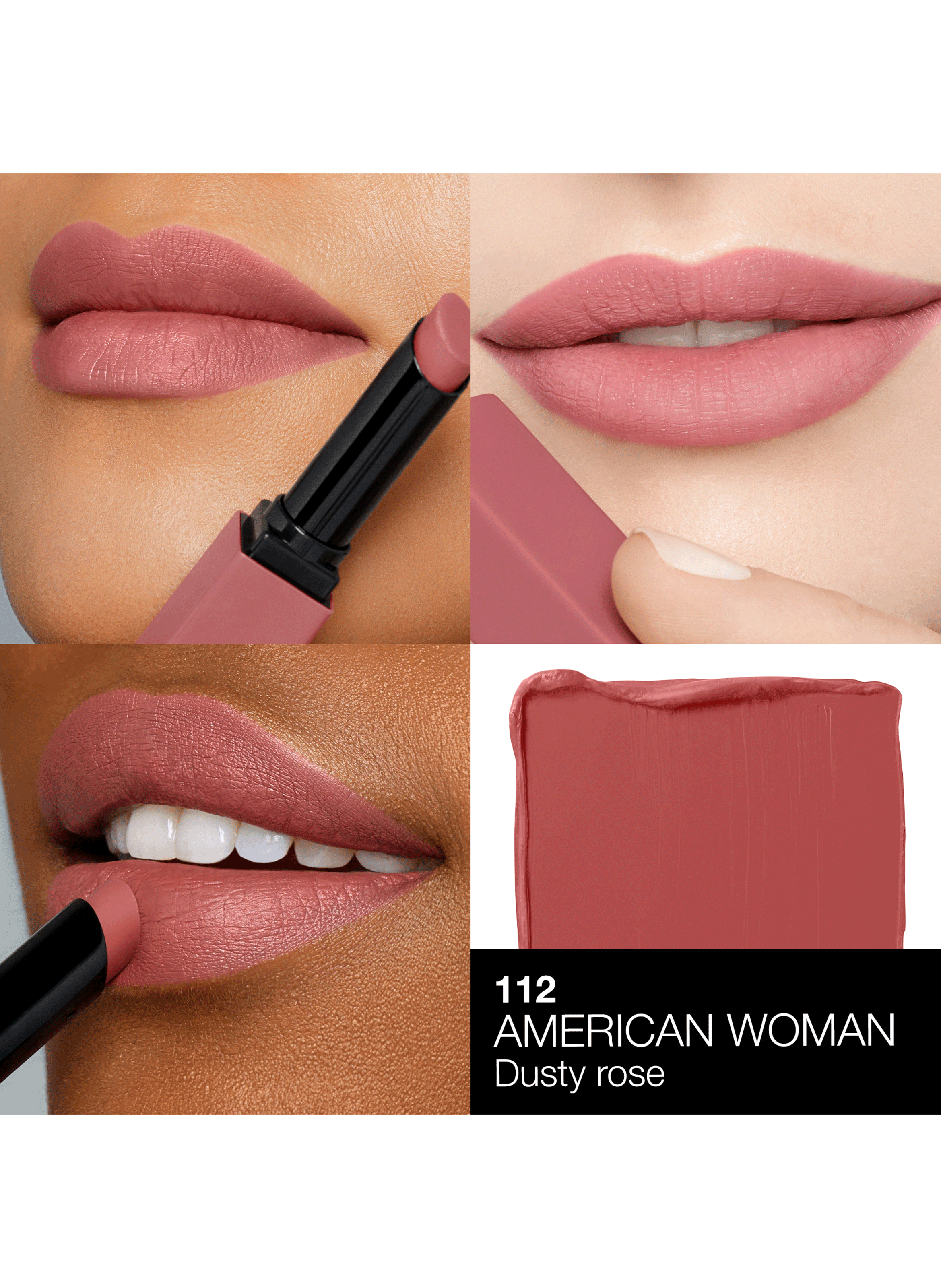 Powermatte lipstick NARS American woman