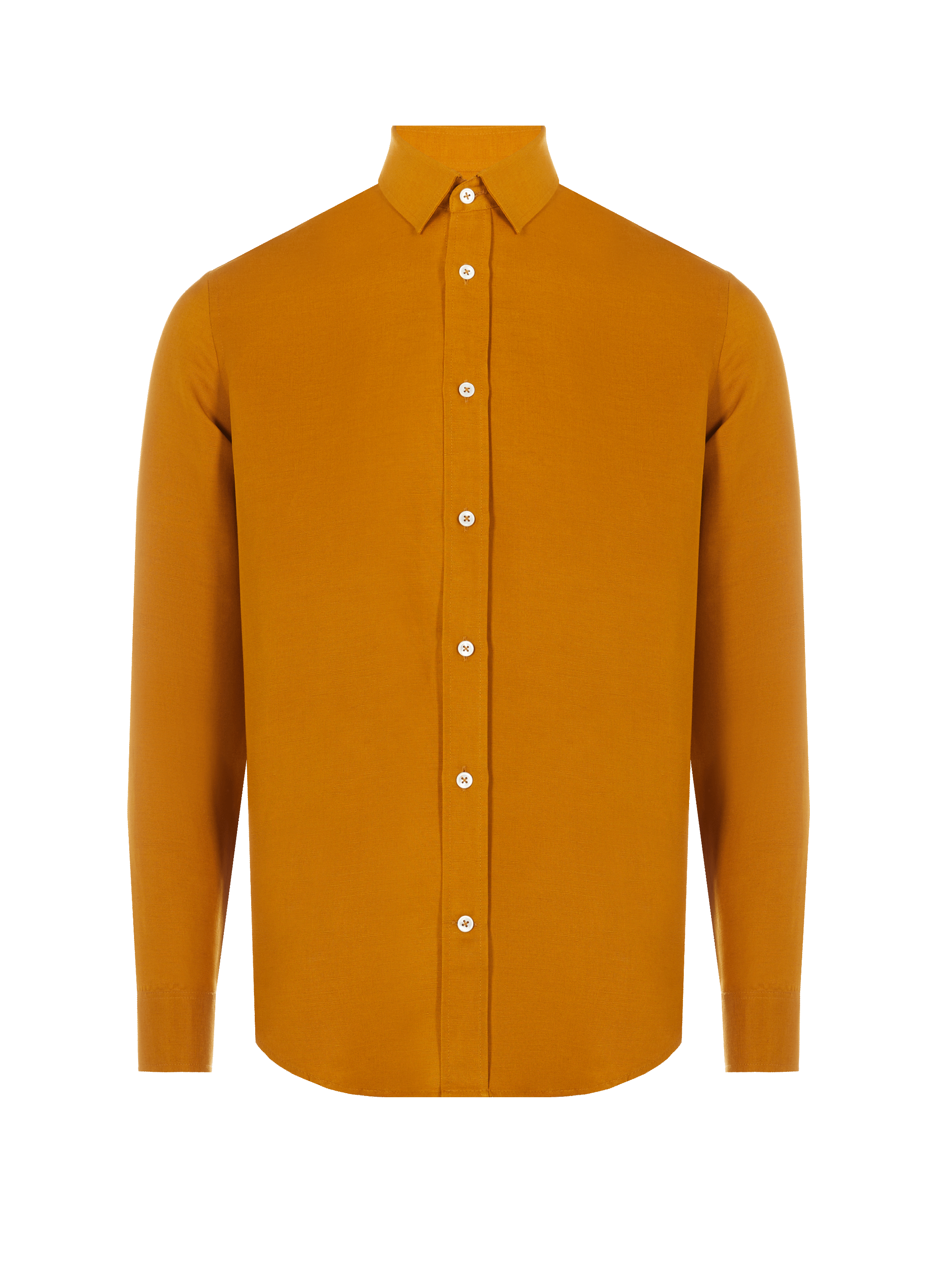 Bara linen and lyocell shirt EDITIONS 102 Brown