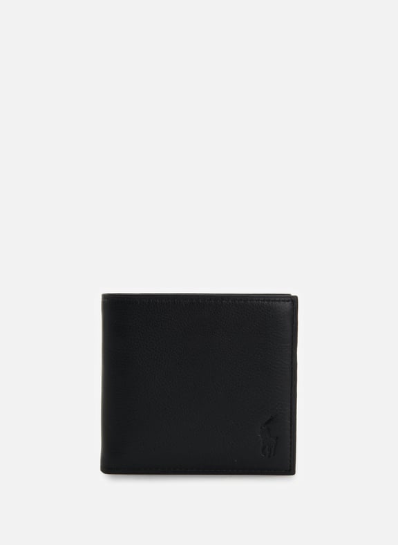 Leather wallet Black by POLO RALPH LAUREN POLO RALPH LAUREN Leather wallet Black