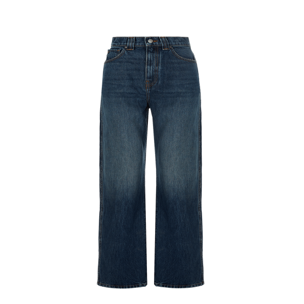 Khaite Straight-fit Jeans In Blue