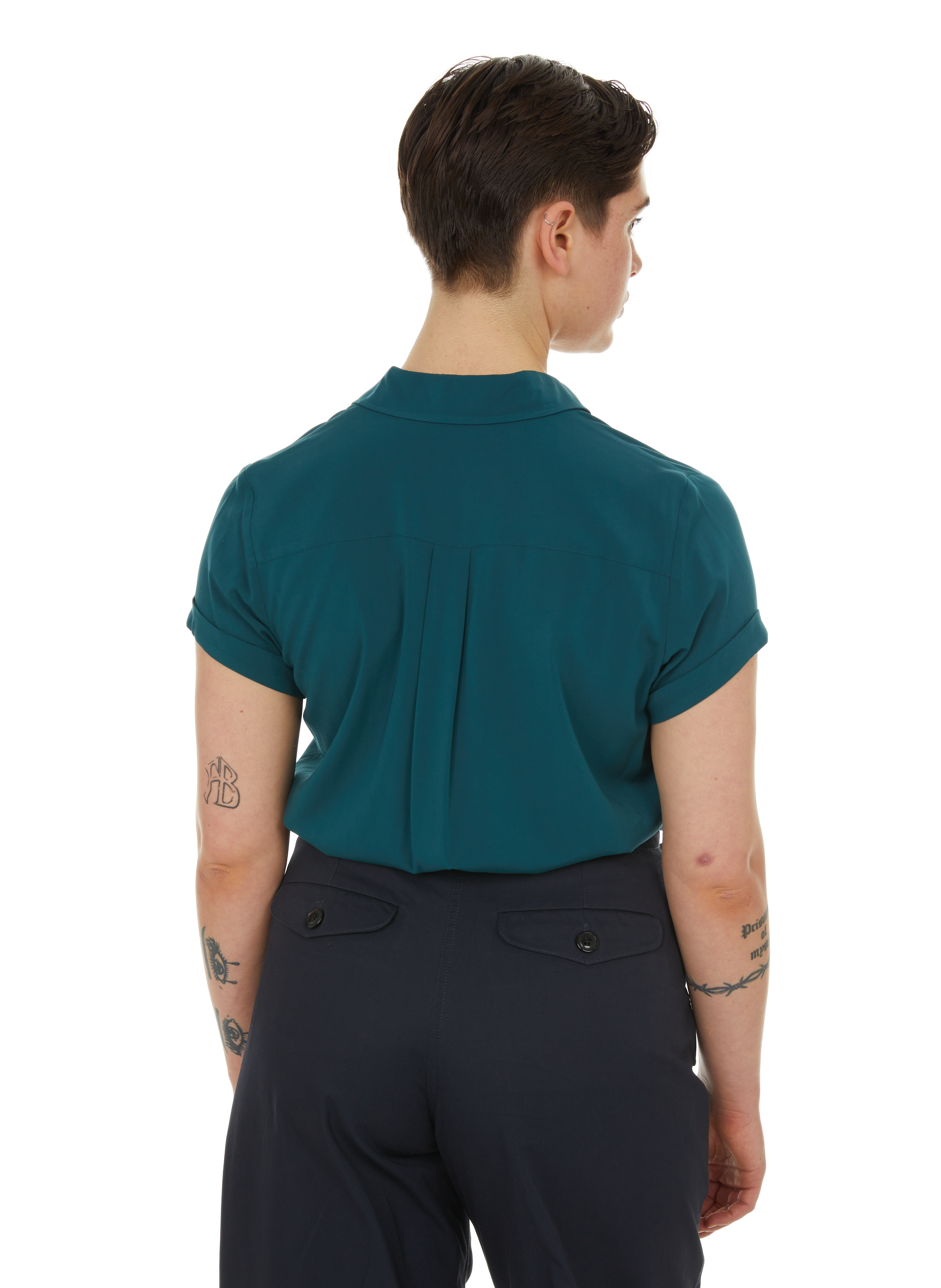 Short-sleeved shirt SAMSOE SAMSOE Green