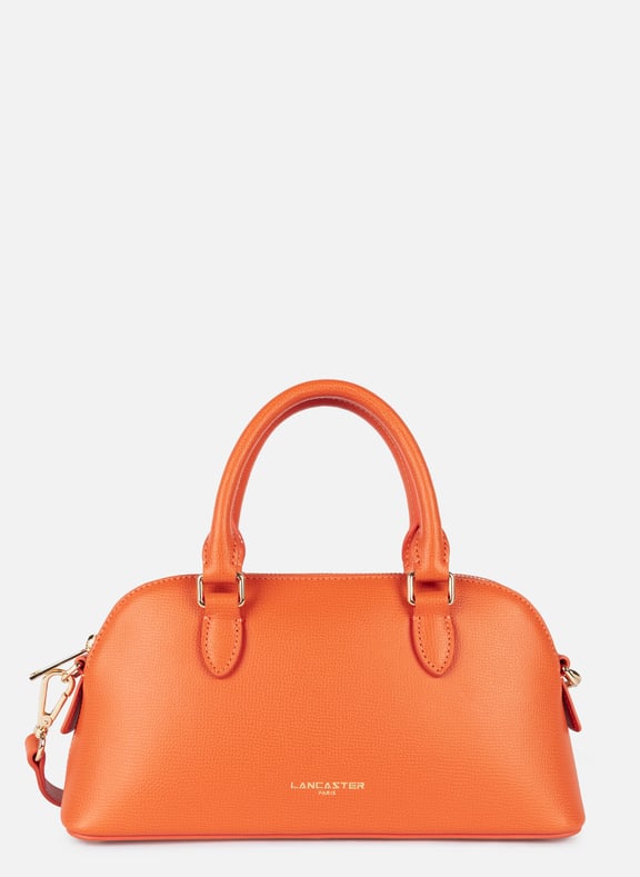Grand sac demi lune - sierra jia Orange by LANCASTER LANCASTER Grand sac demi lune - sierra jia Orange