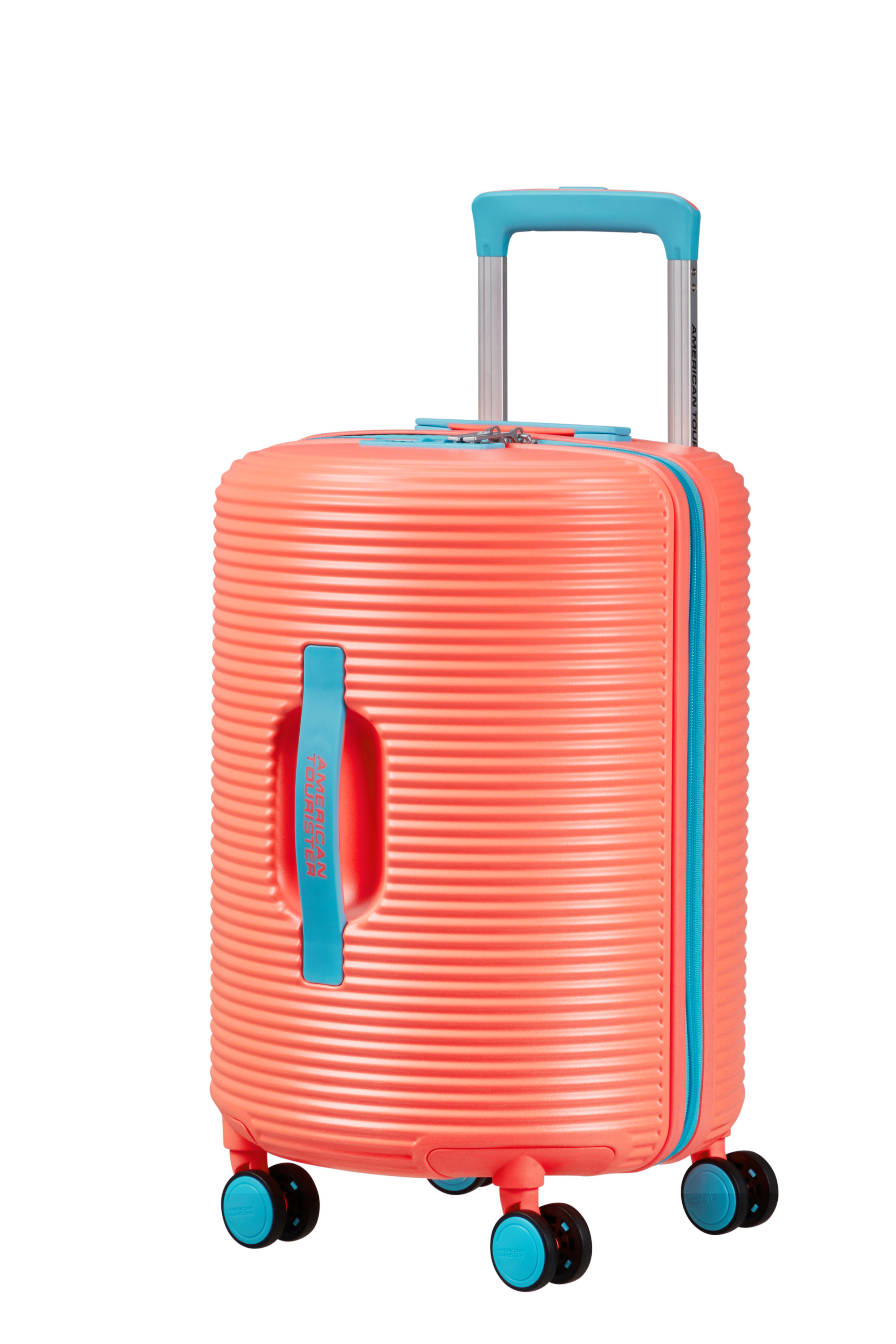 Rollio valise 4 roues taille s AMERICAN TOURISTER Orange