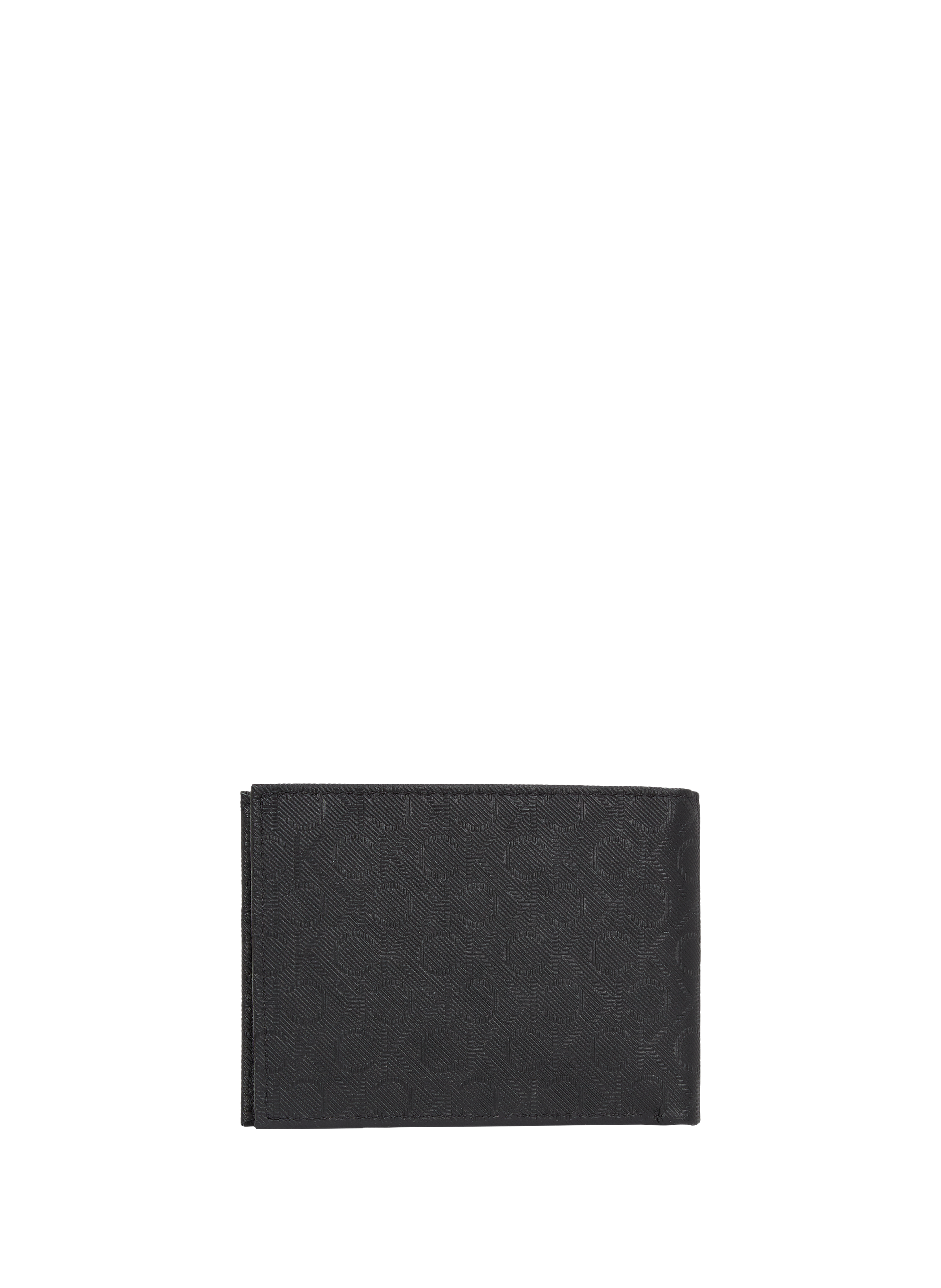 Portefeuille en cuir CALVIN KLEIN Noir