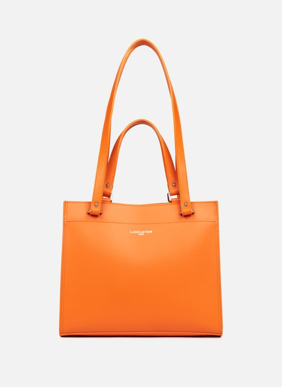 Sac cabas main - sierra Orange by LANCASTER LANCASTER Sac cabas main - sierra Orange