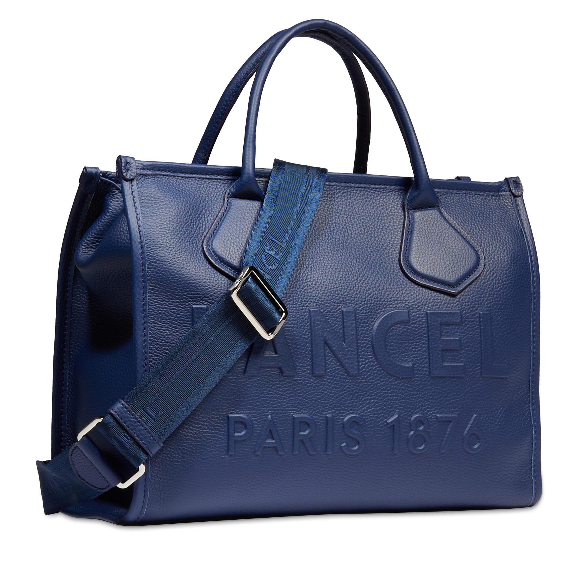 Cabas zippé m - jour de lancel LANCEL Bleu