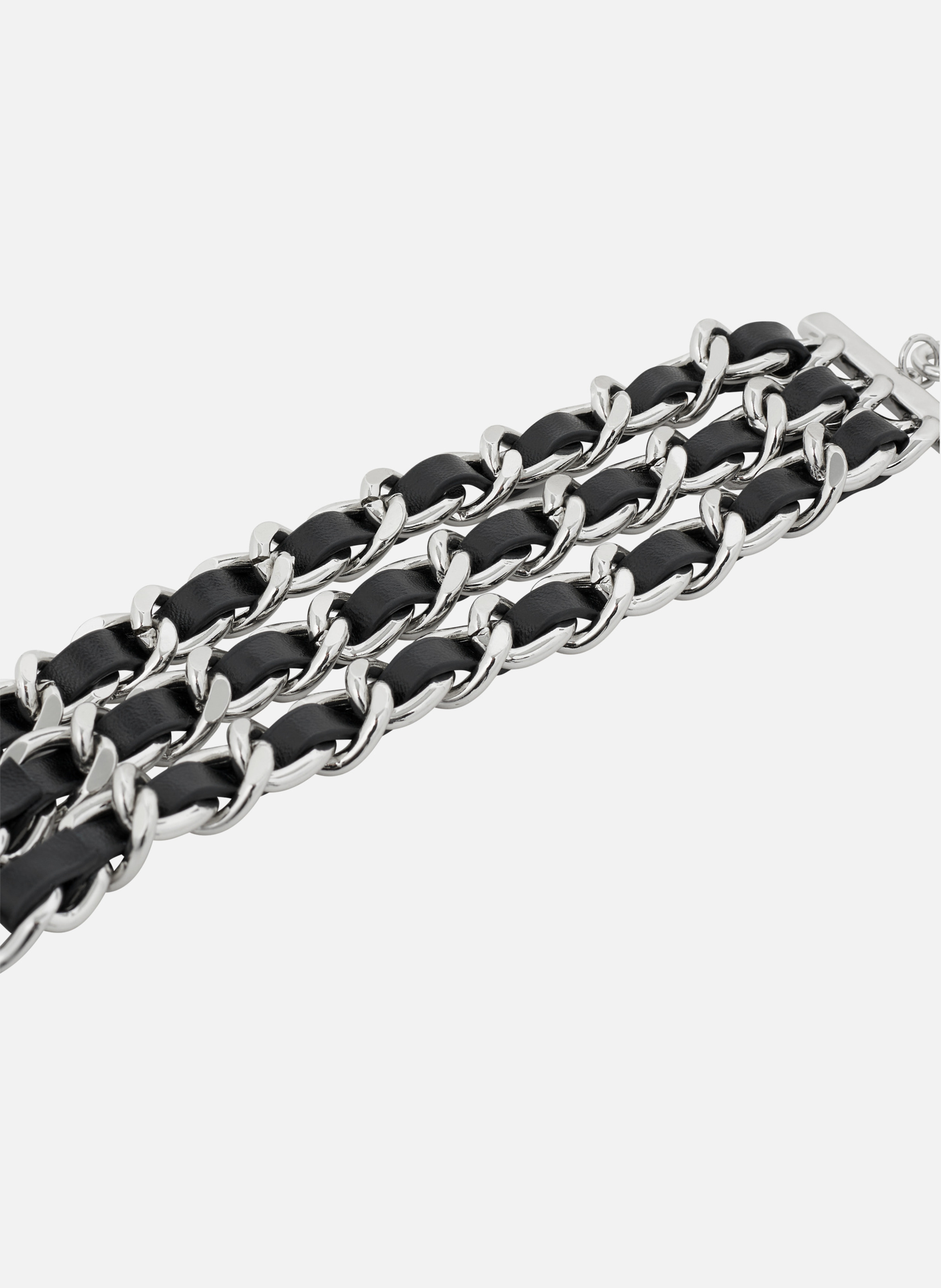 Bracelet chaînes argenté THE KOOPLES Gris