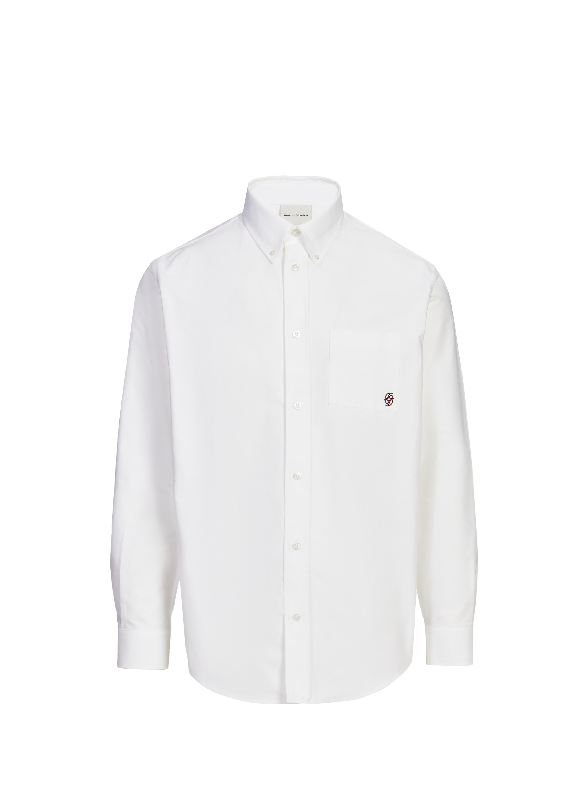 DROLE DE MONSIEUR Cotton shirt White