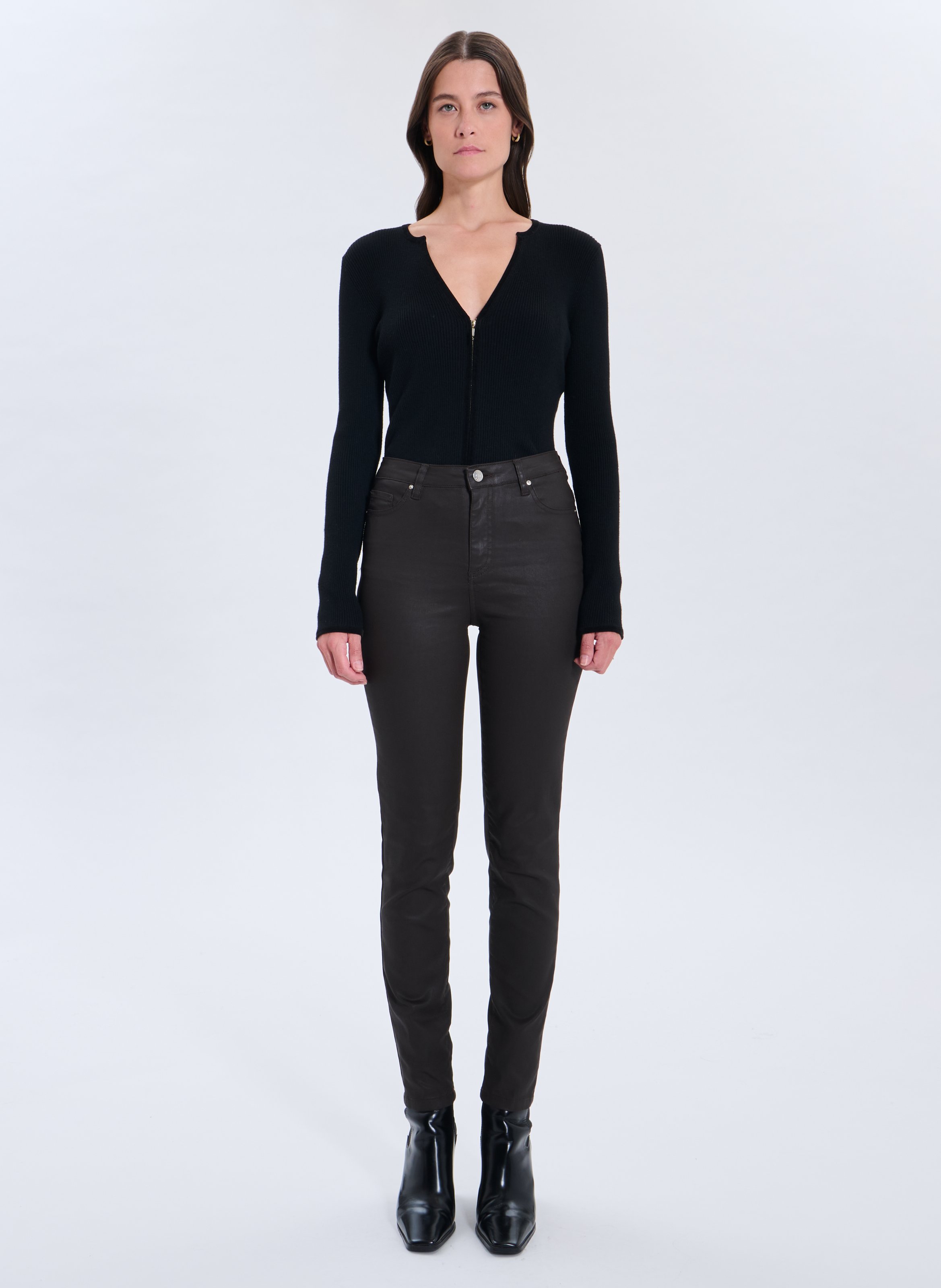 Jean  jskinny ZAPA Marron