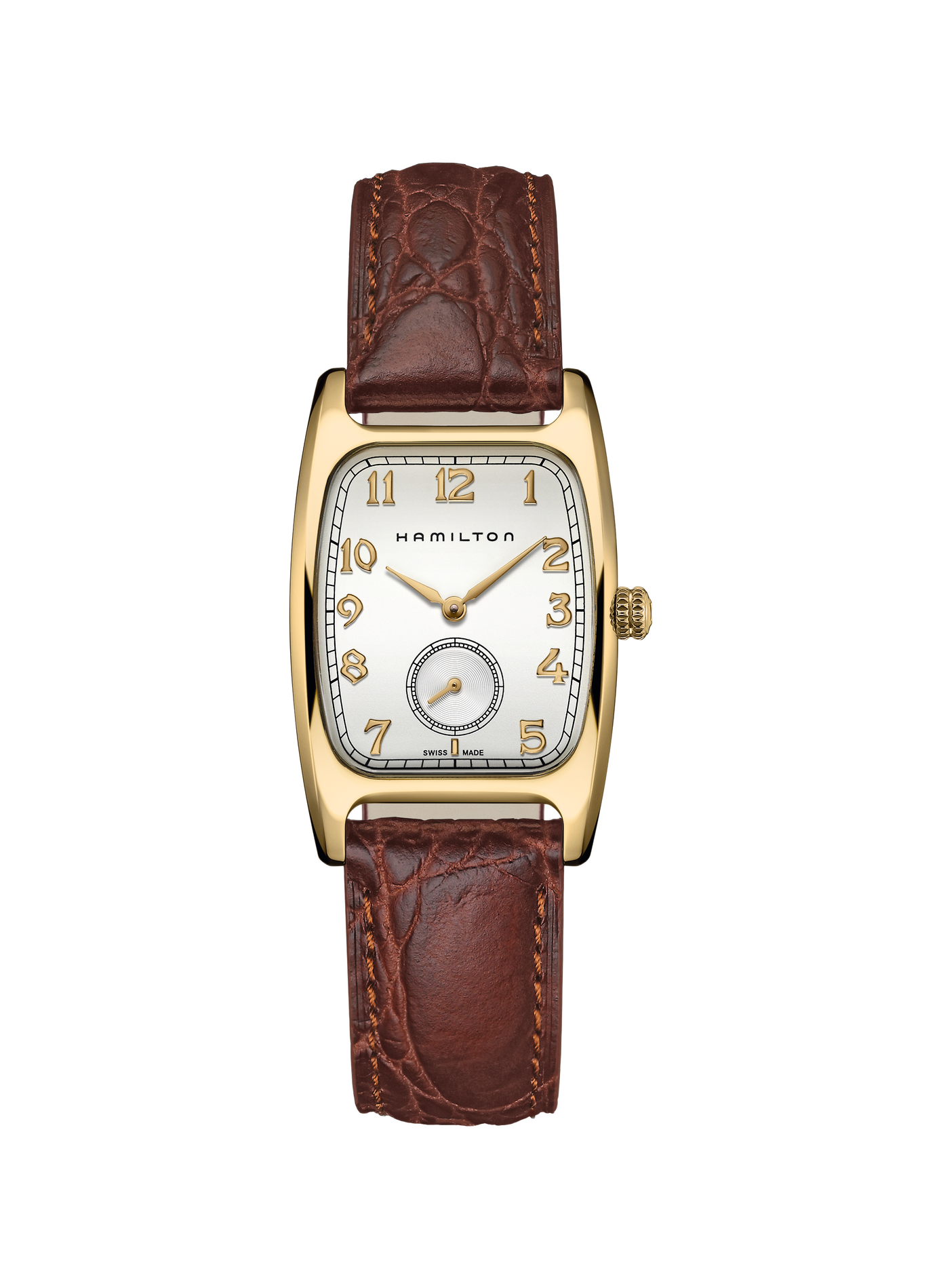 Montre quartz en cuir HAMILTON No color