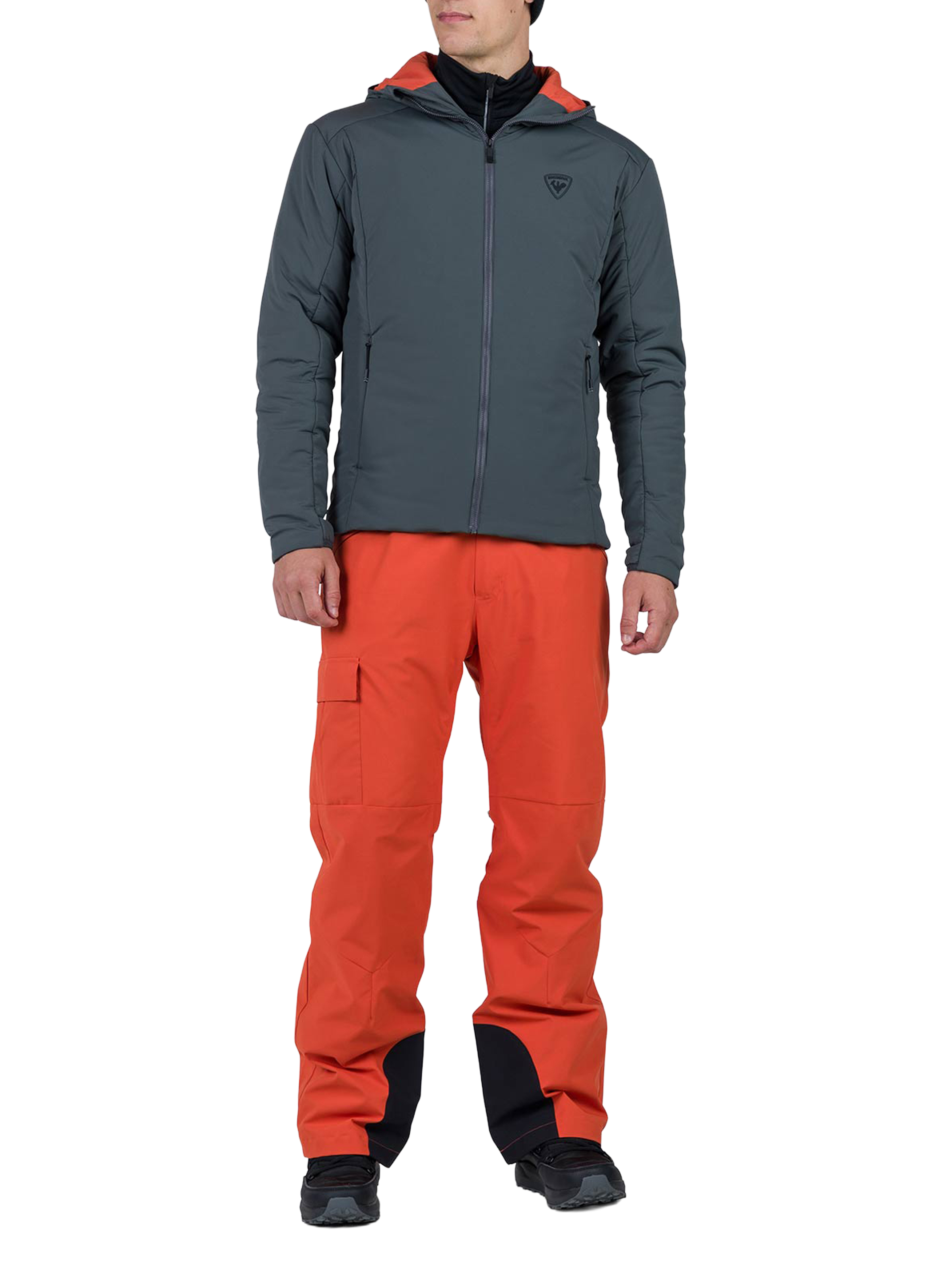 Hoodie à glissière ROSSIGNOL Gris