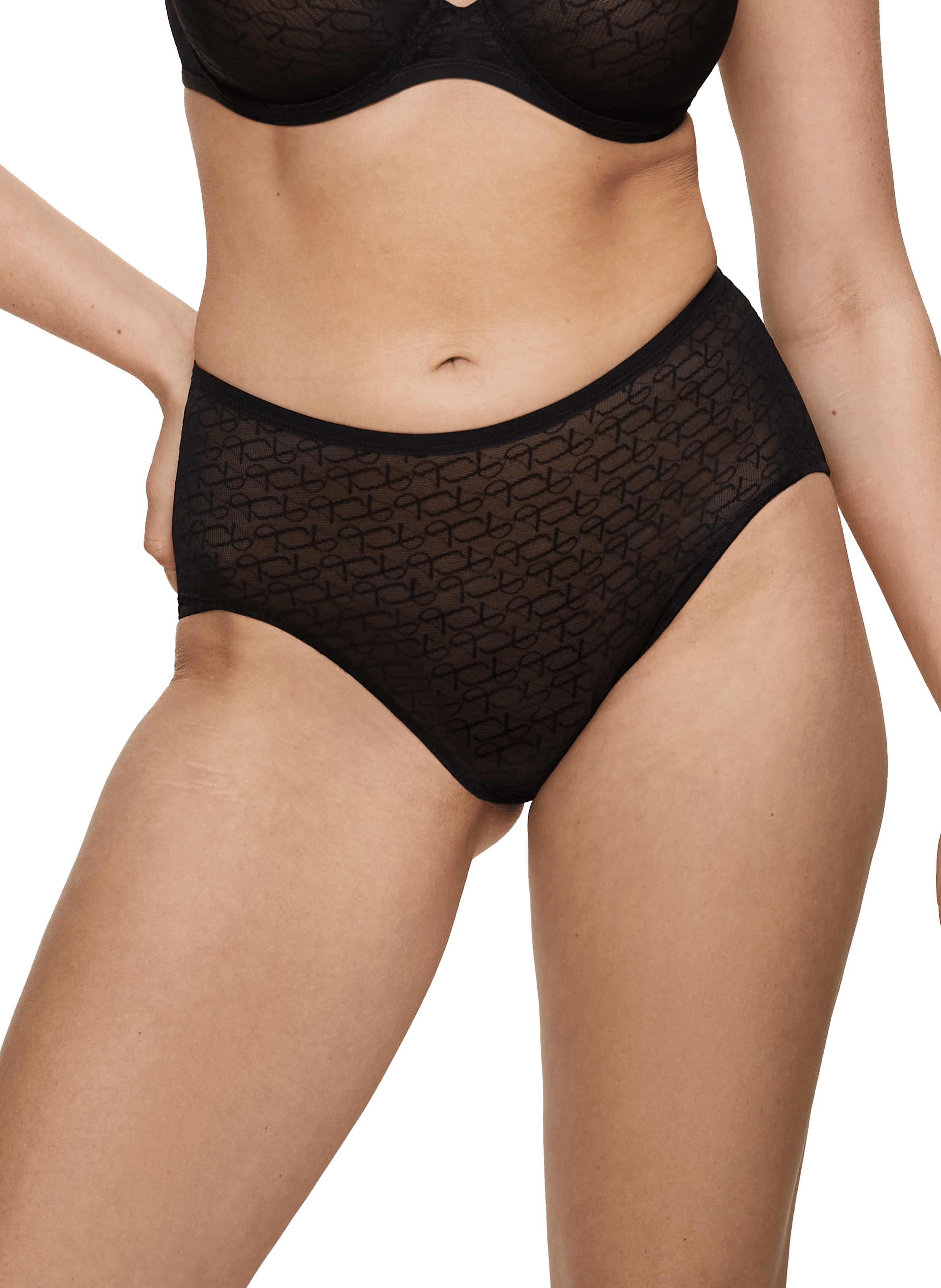 High-waisted briefs TRIUMPH Black