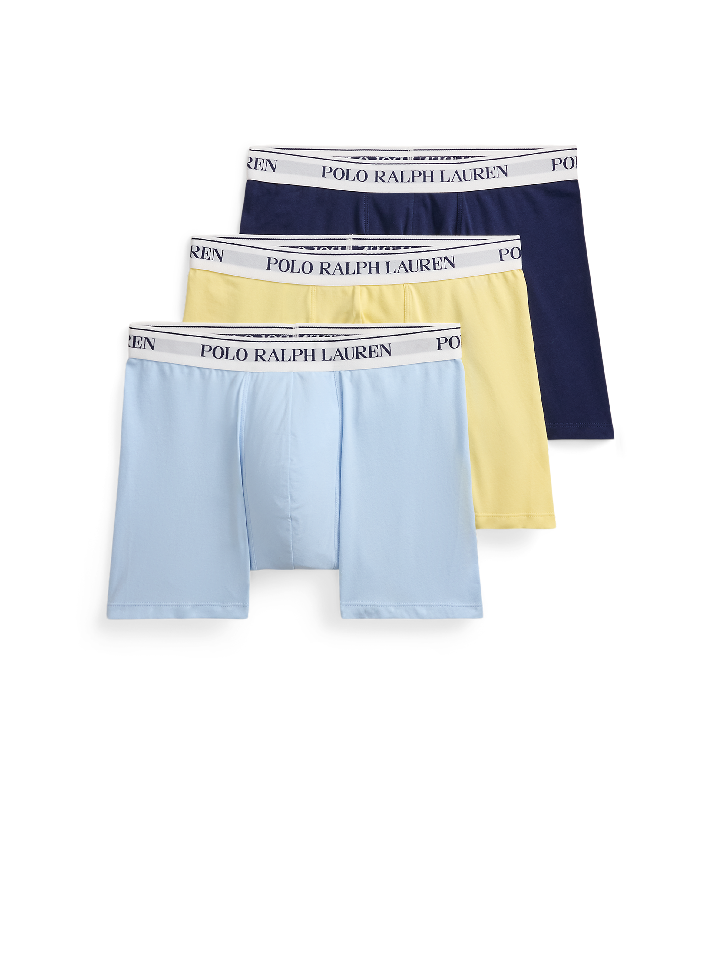 Lot de trois boxer en coton POLO RALPH LAUREN Multicolore