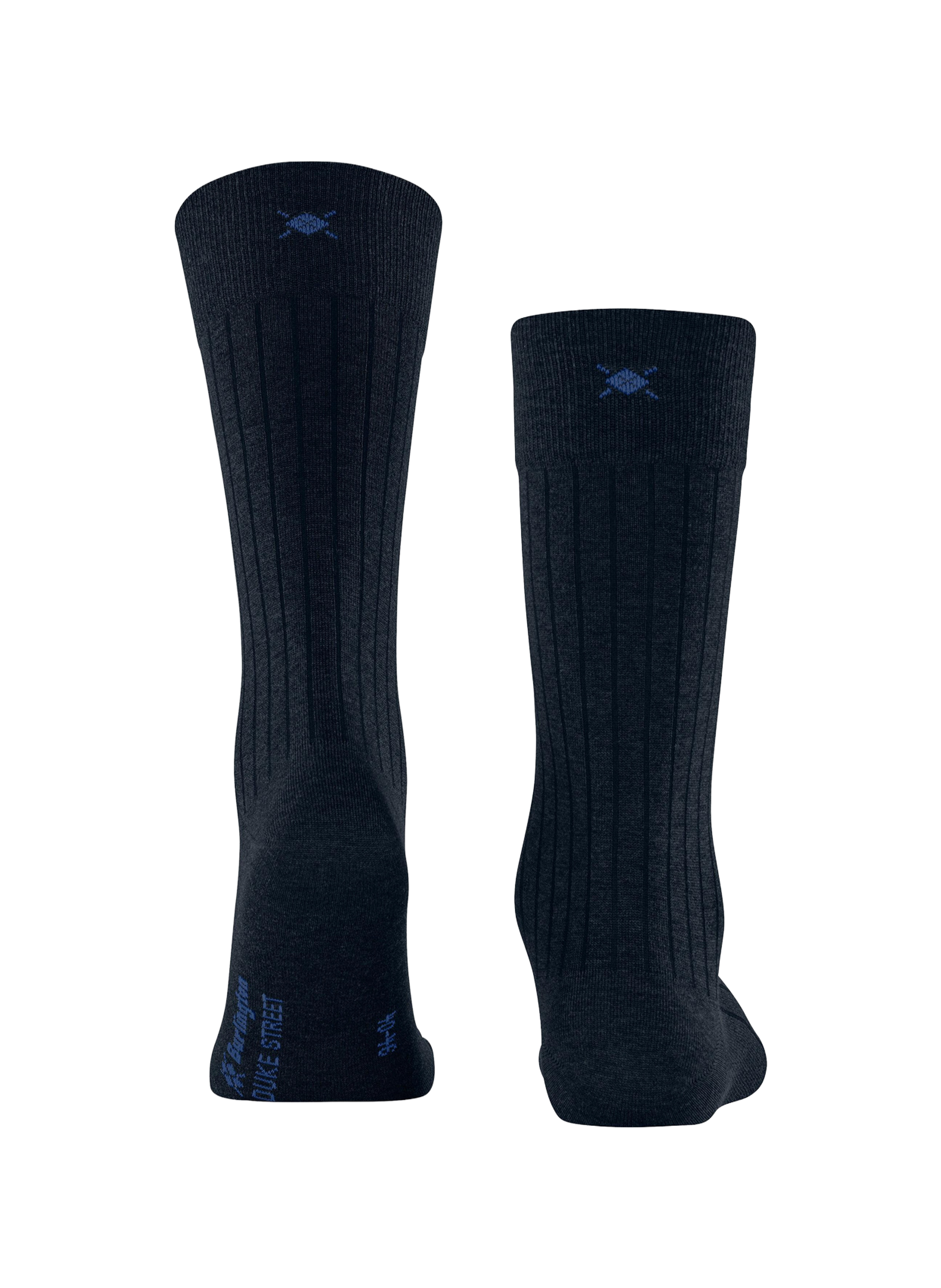 Calcetines altos de algodón mezclado BURLINGTON Azul