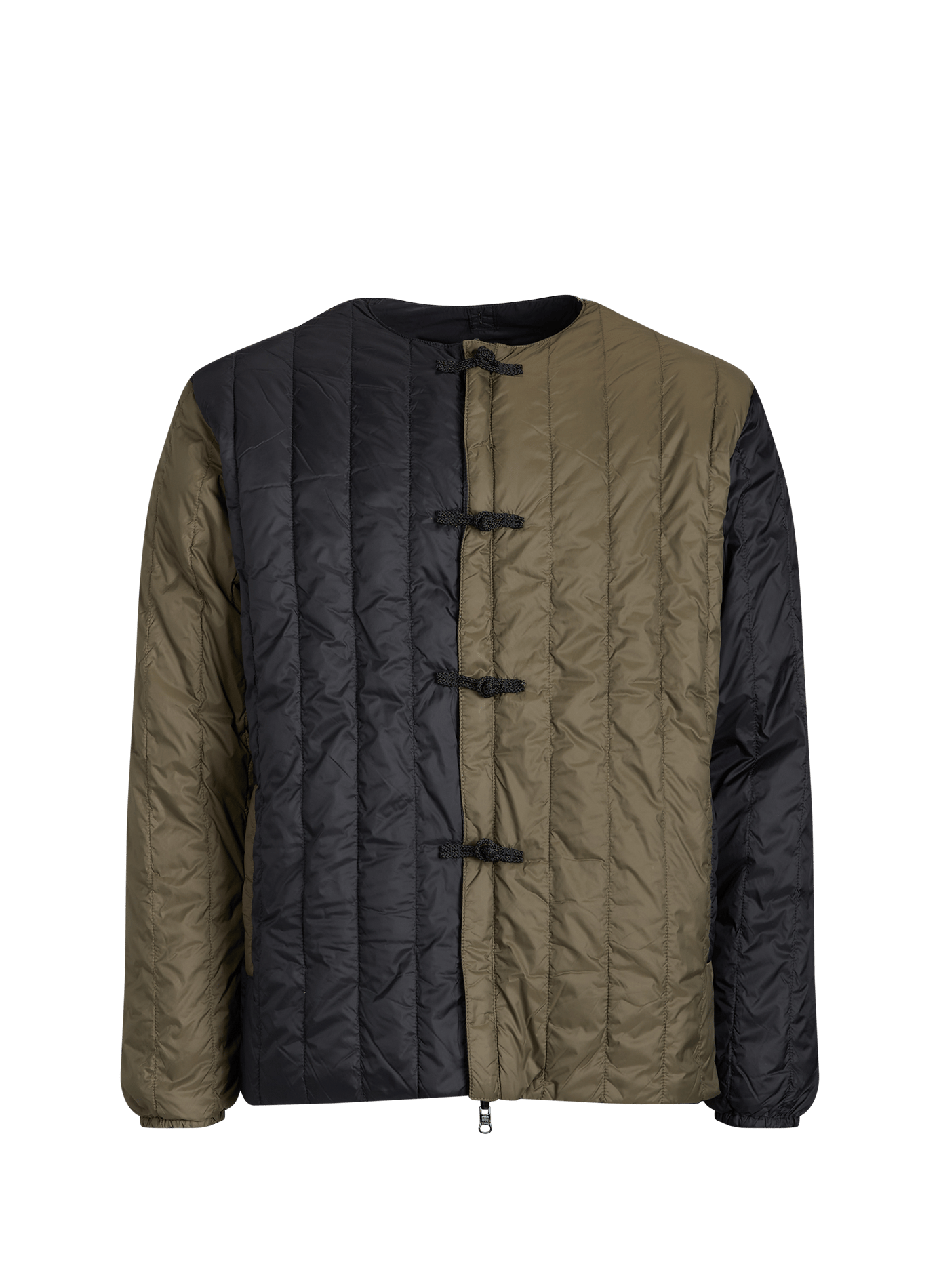 Reversible quilted jacket with storage bag TAION Multicolour